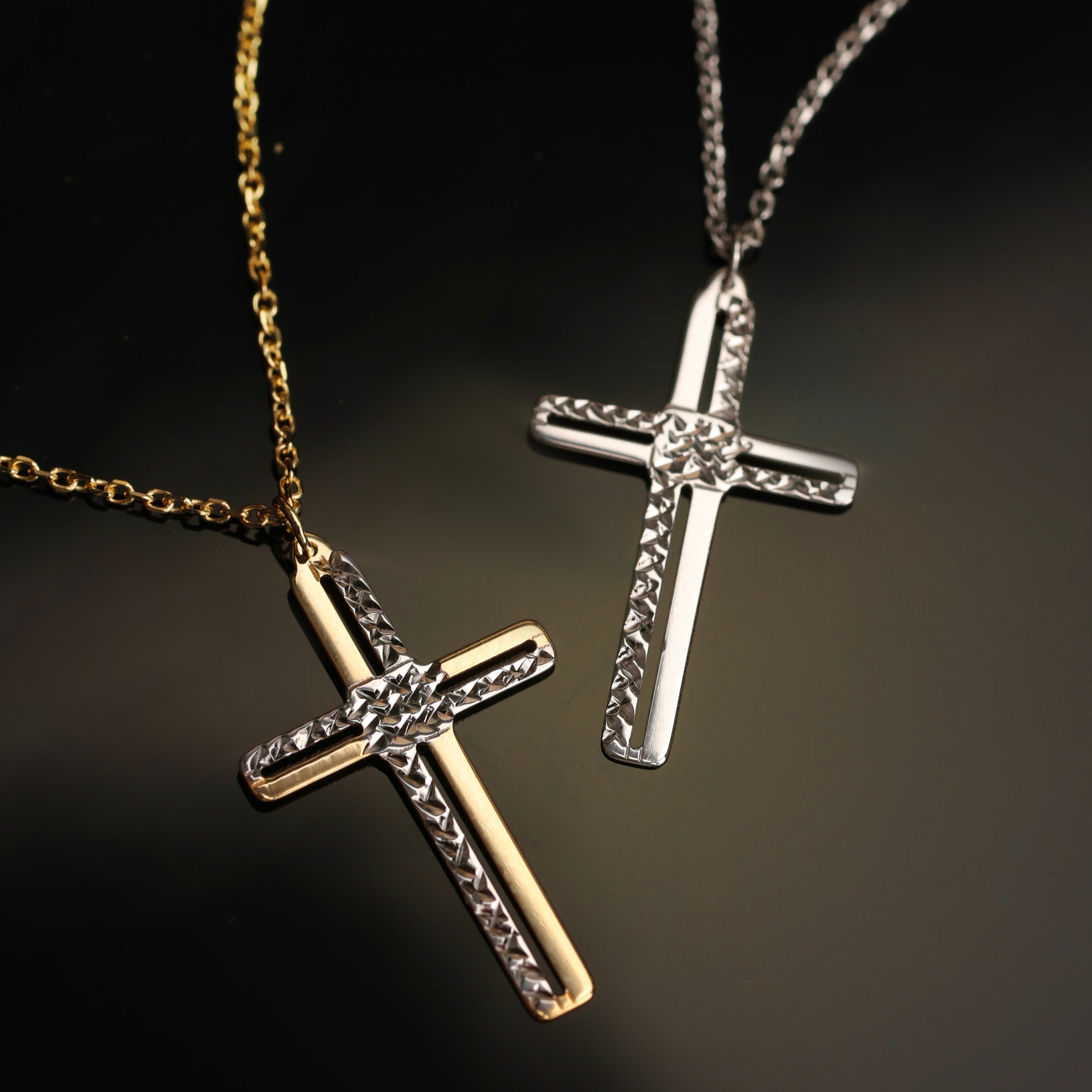 Collana da Uomo e da Donna con Croce Collezione Corpus Lux