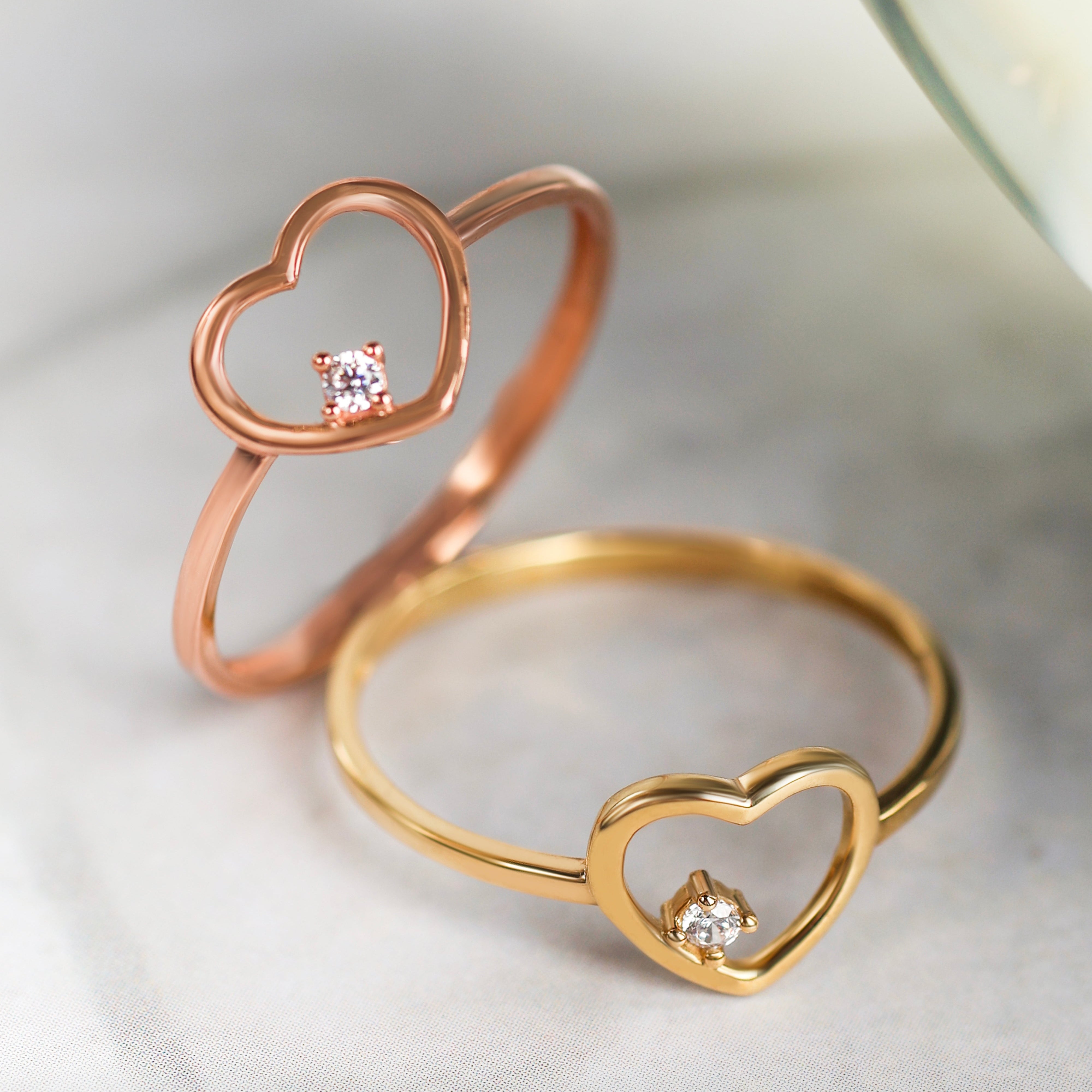 Anello da Donna a filo con cuore
