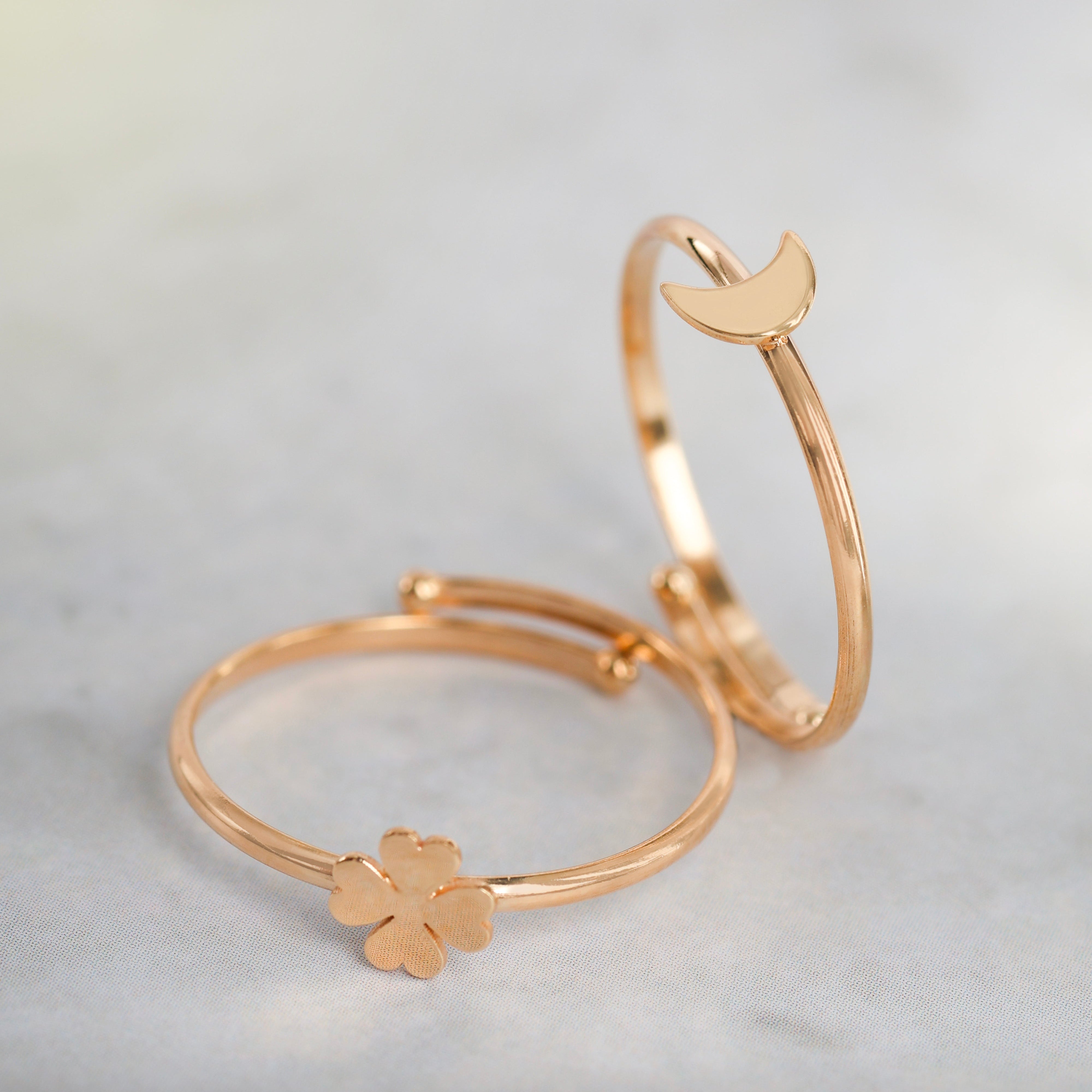 Anello da Donna con Luna, misura regolabile