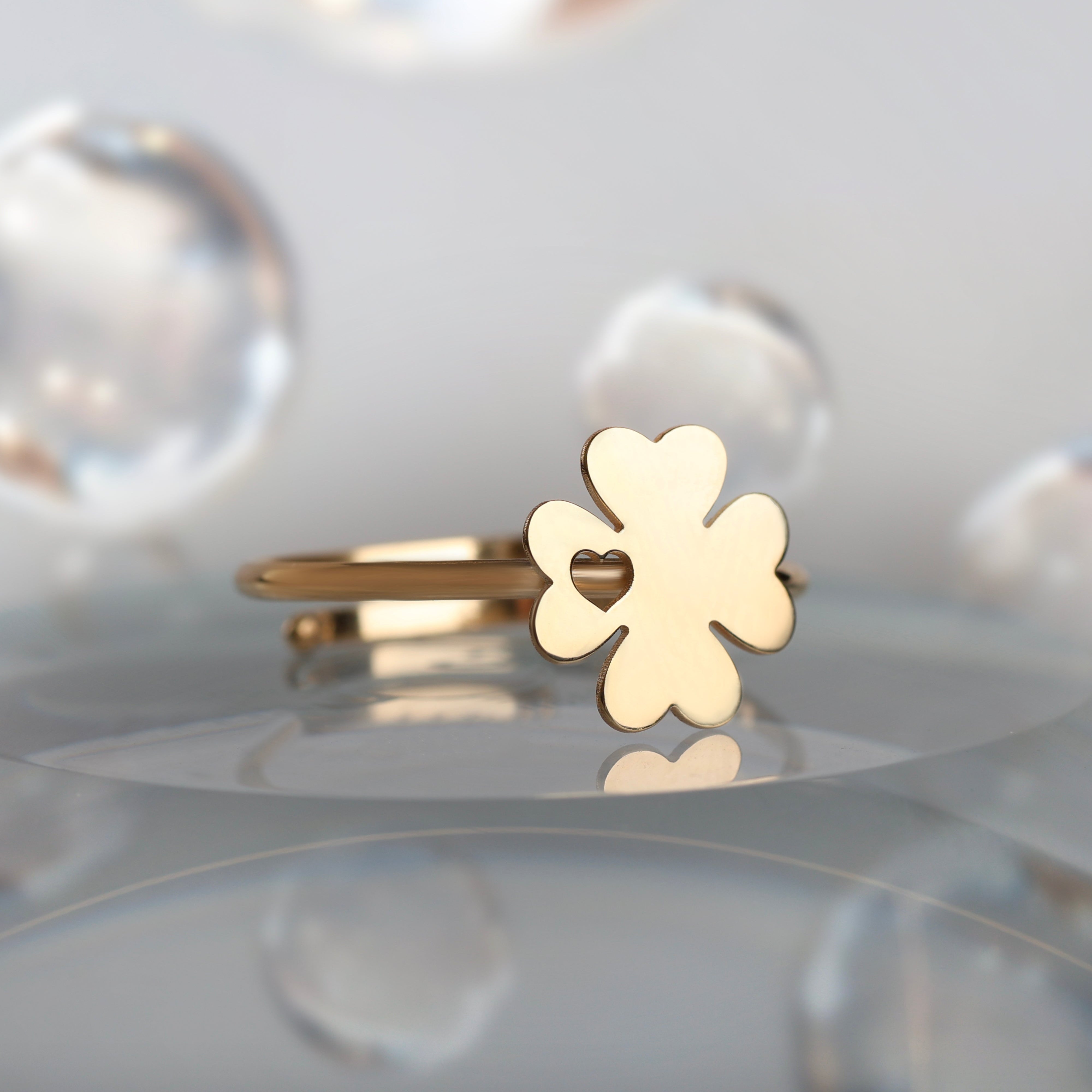 Anello da Donna con Quadrifoglio