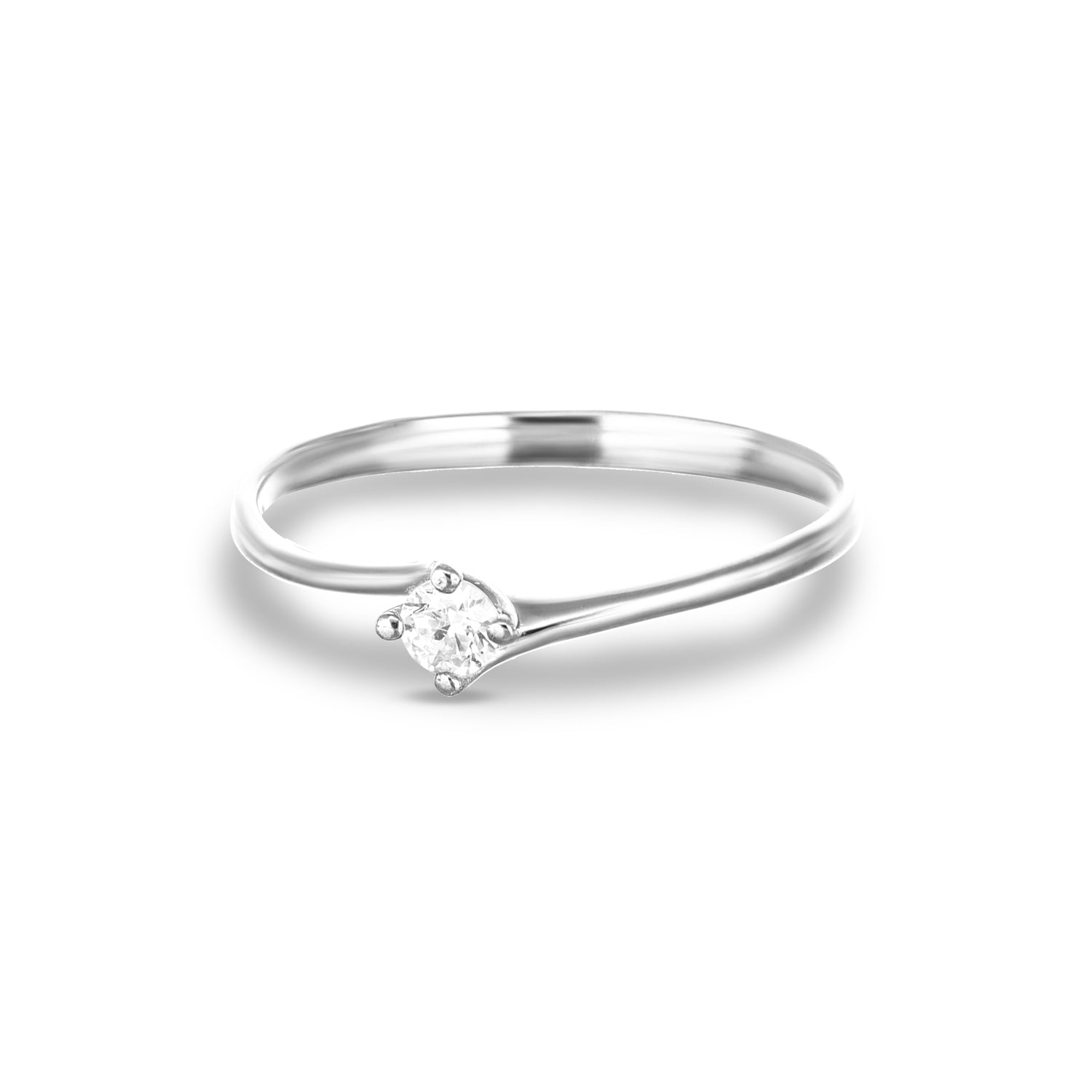 Anello Solitario da Donna modello valentino - Endless Love