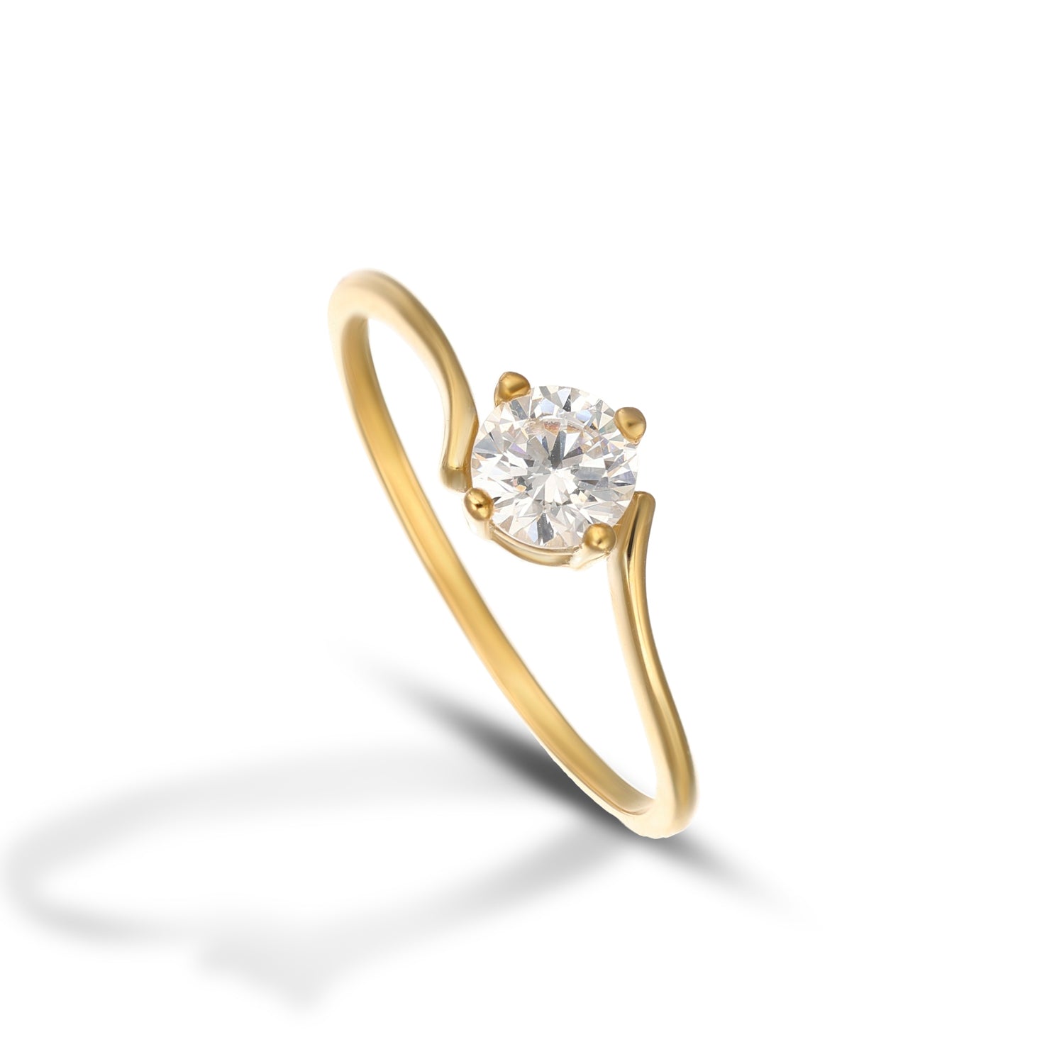 Anello Solitario da Donna modello contrariè - Endless Love