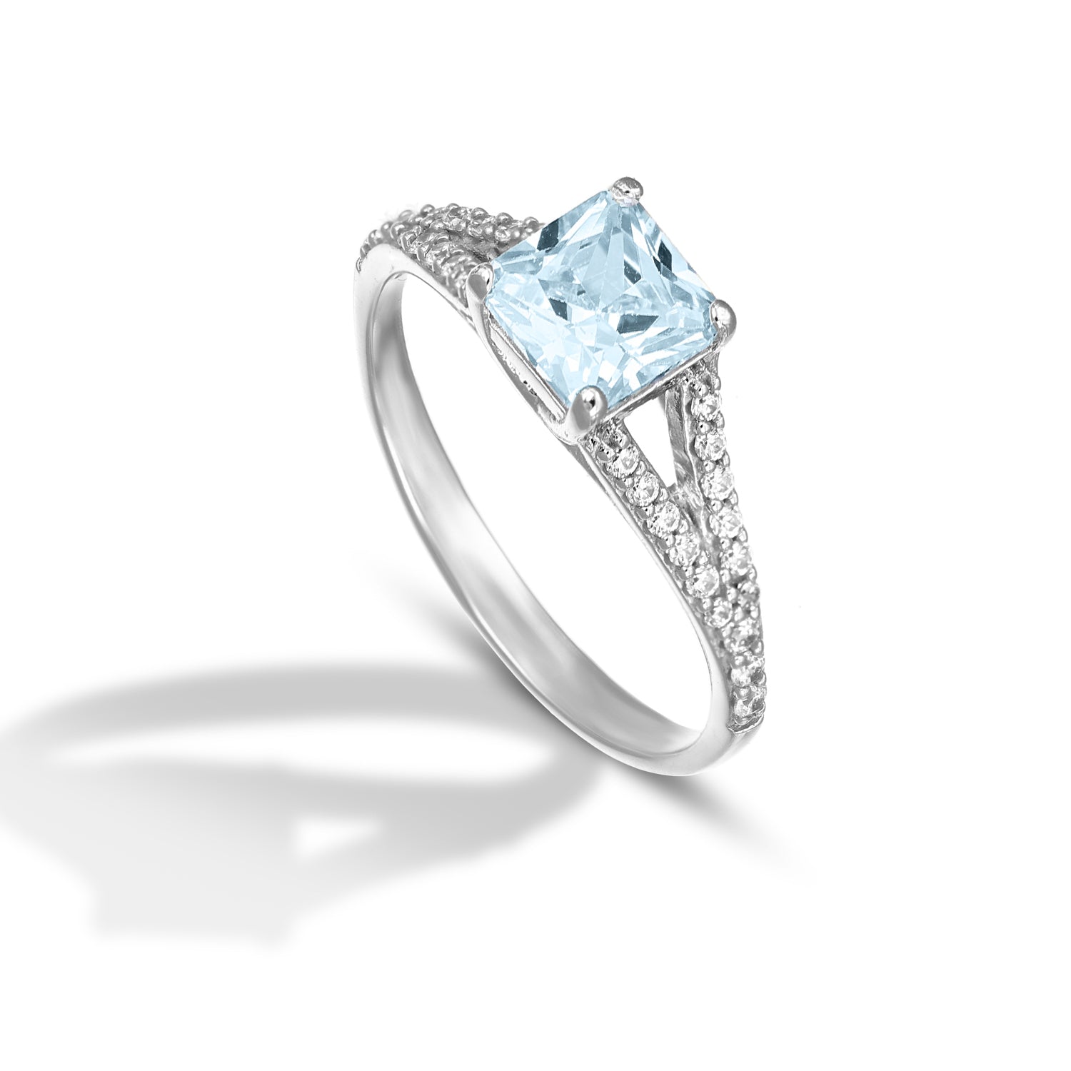 Anello Solitario da Donna - Prisma