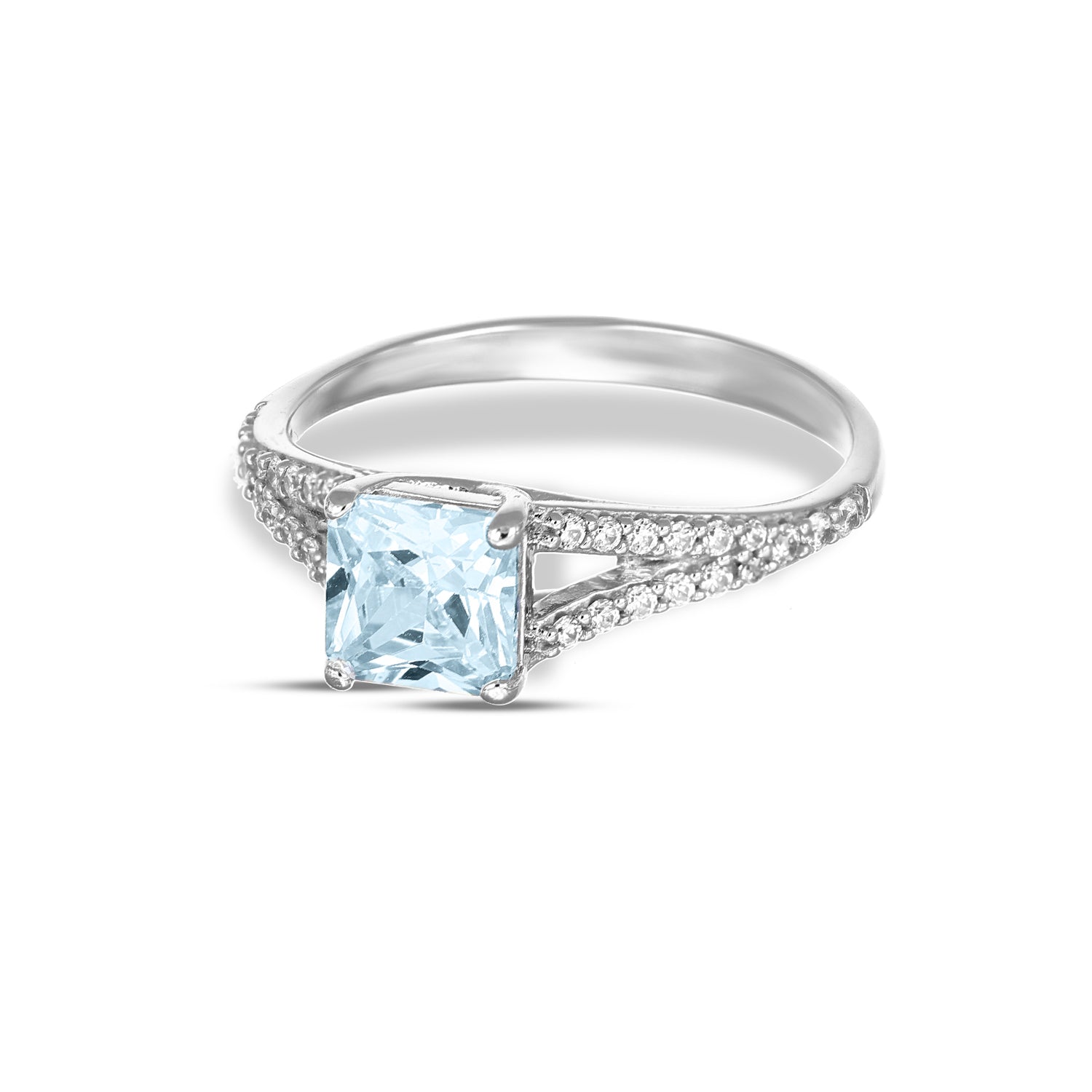 Anello Solitario da Donna - Prisma