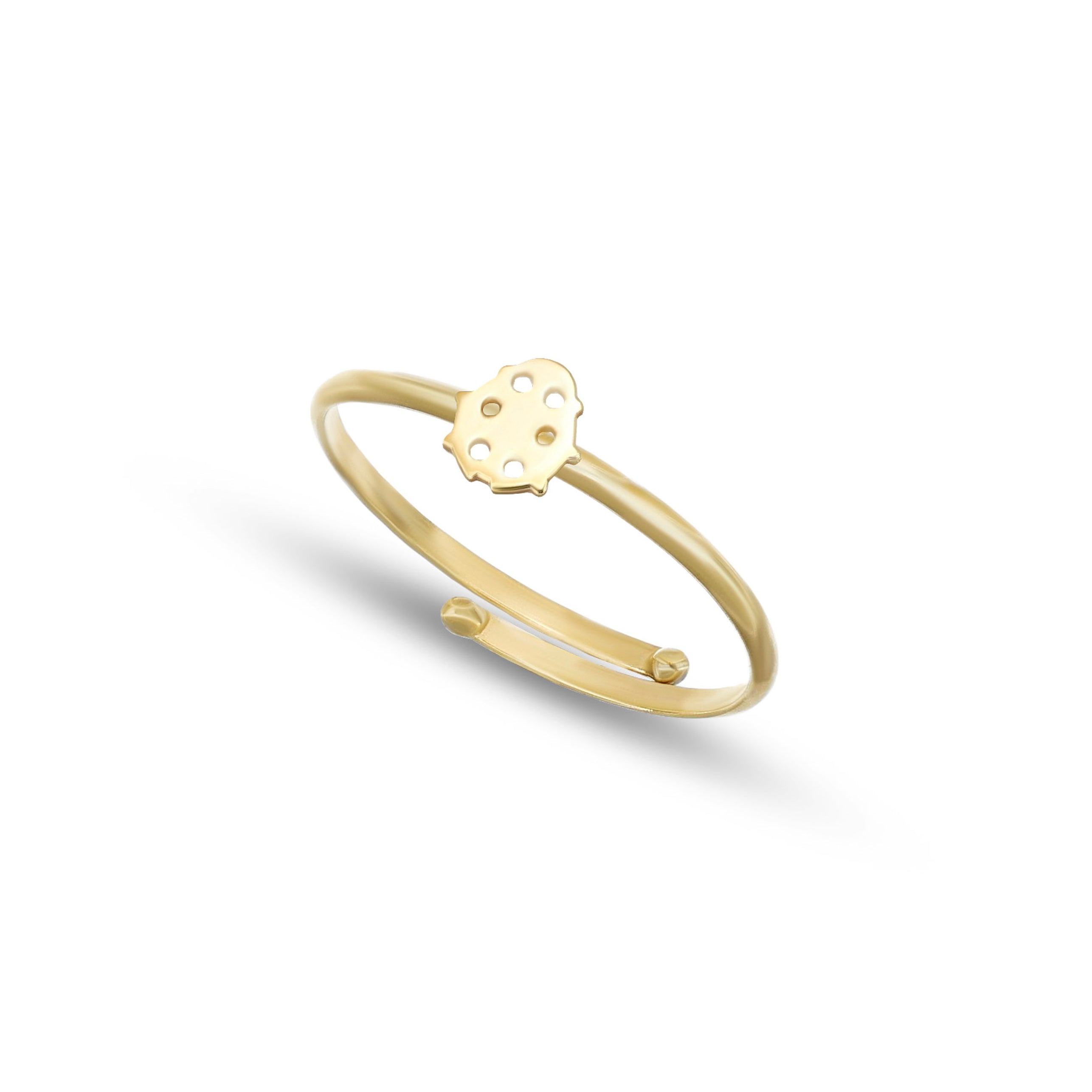 Anello da Donna con coccinella, misura regolabile
