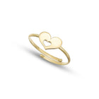 Anillo de mujer con corazón