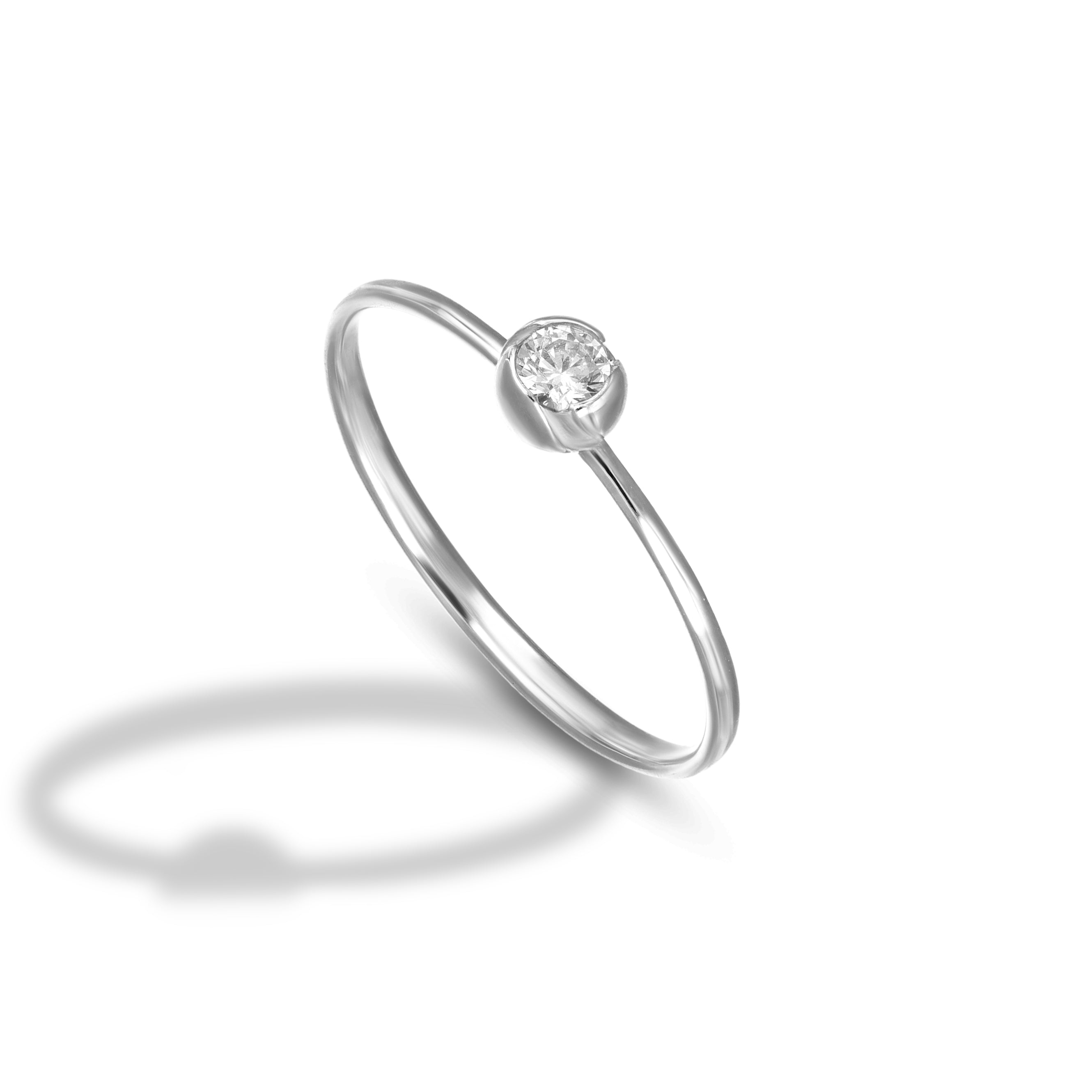 Anello Solitario Collezione Roses
