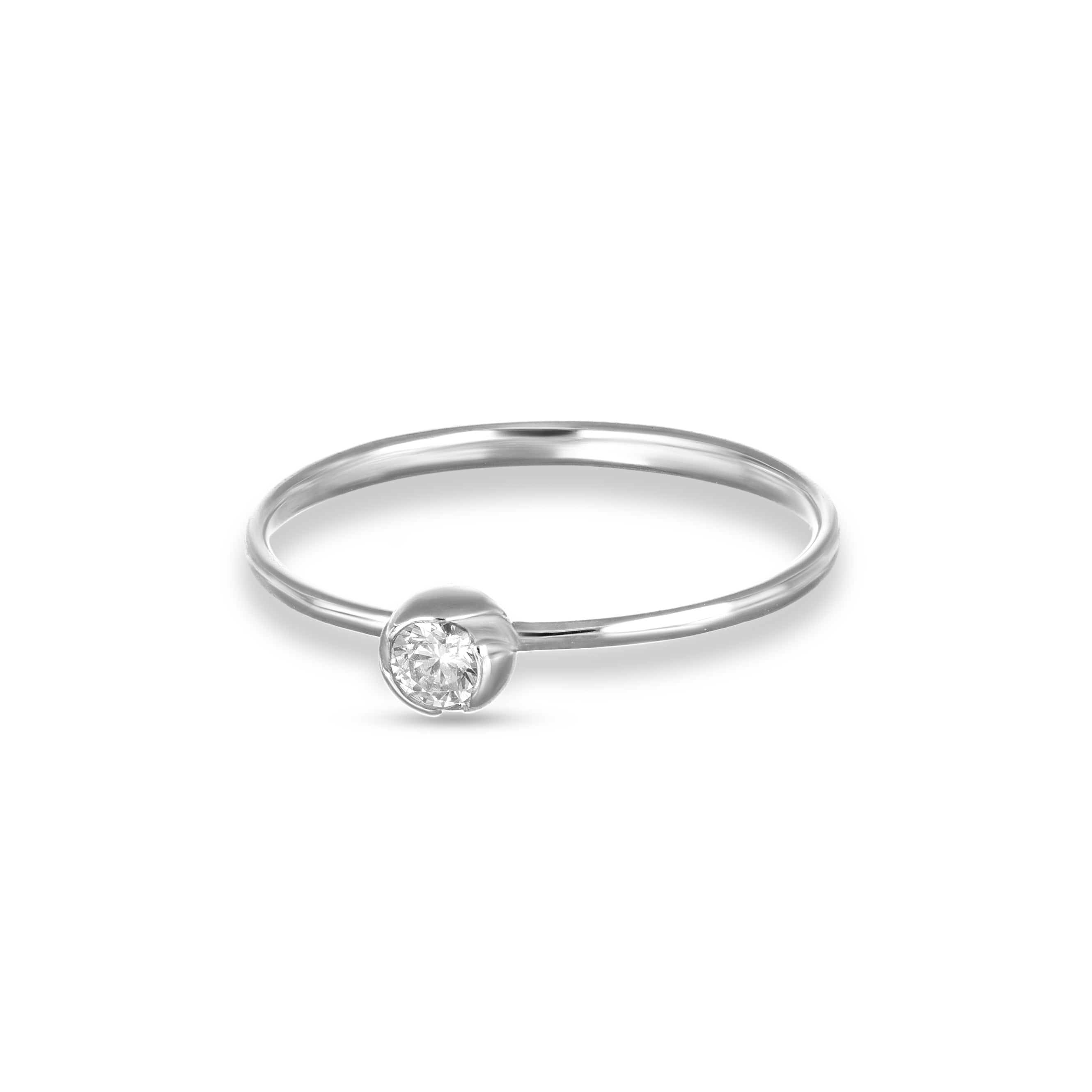 Anello Solitario Collezione Roses