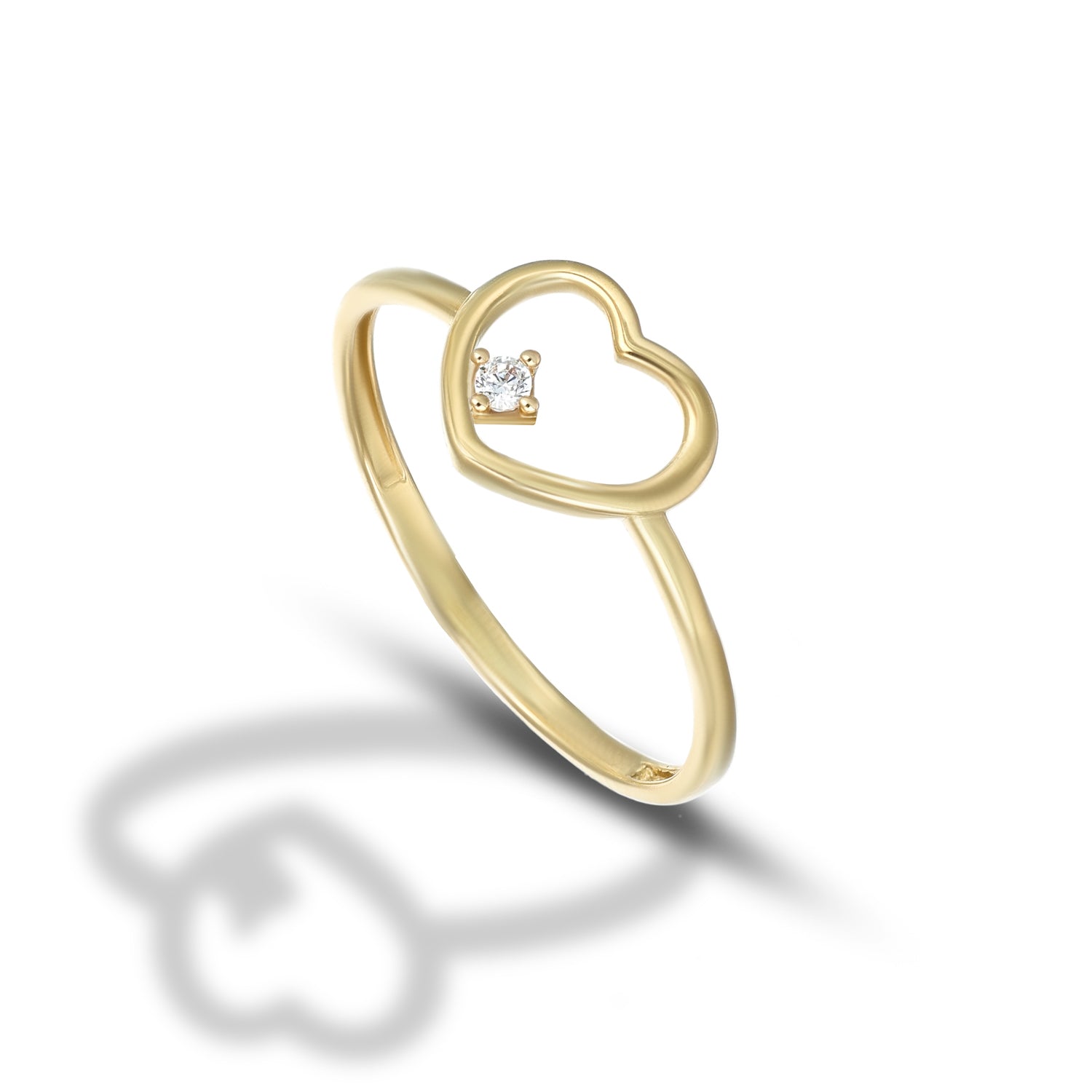 Anello da Donna a filo con cuore