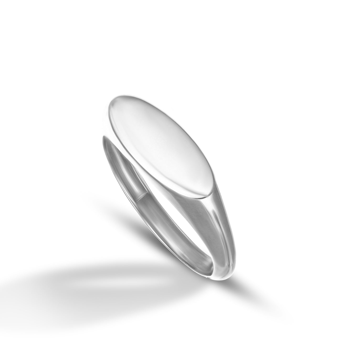 Bague ovale pour homme et femme de la collection Eidos