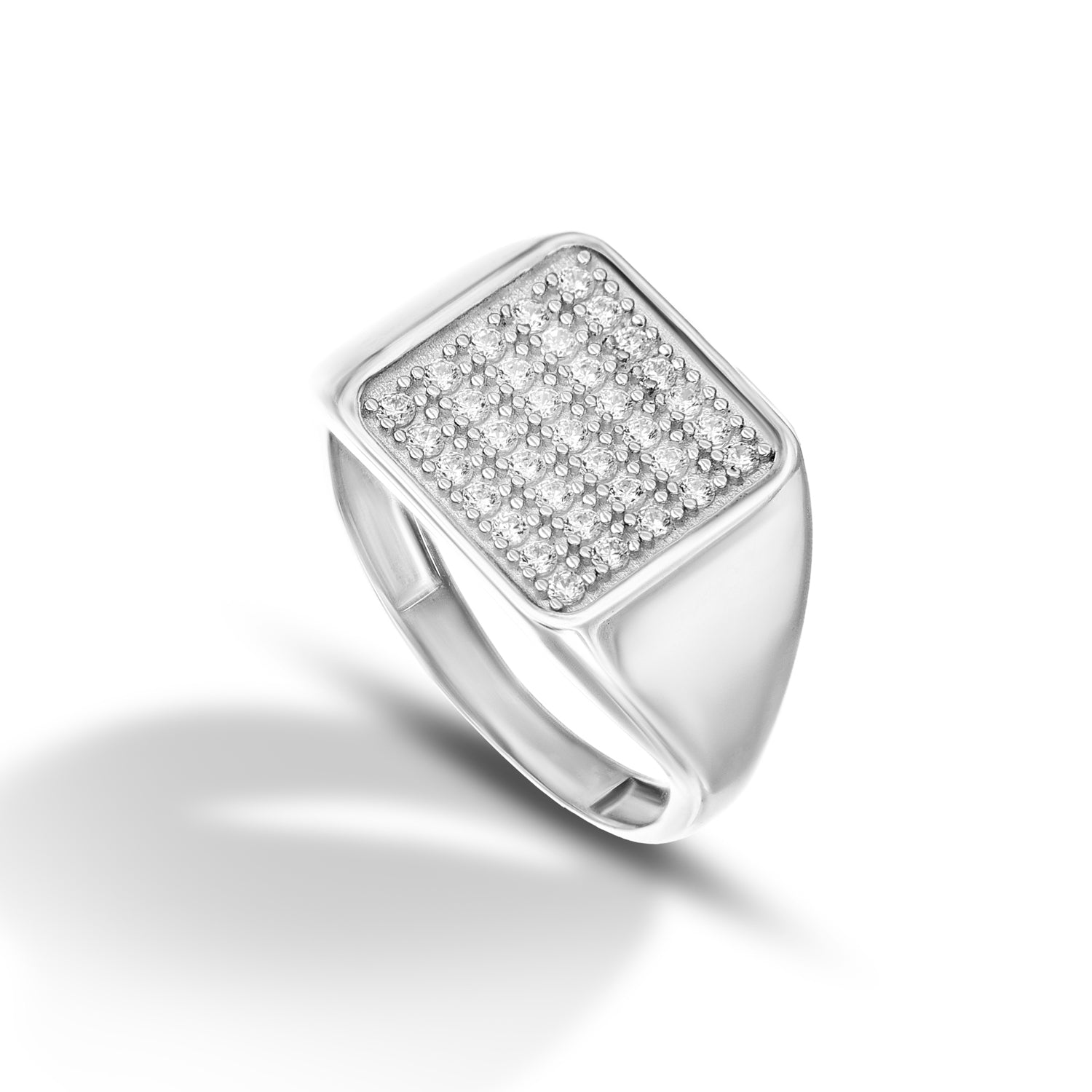 Bague Eidos Collection pour homme et femme - Carrée