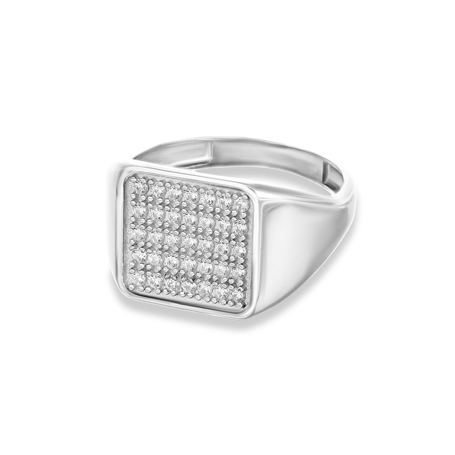 Bague Eidos Collection pour homme et femme - Carrée