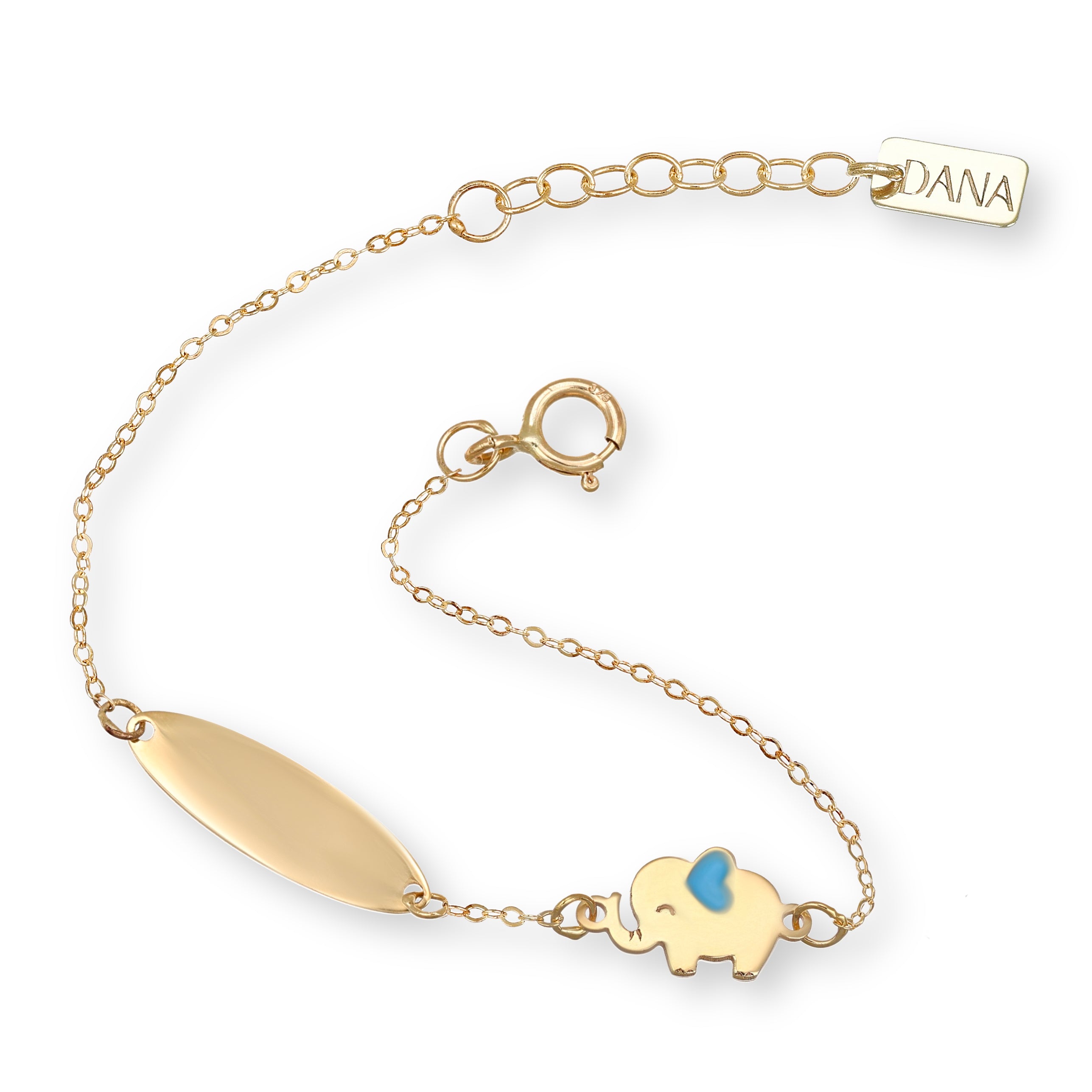 Bracciale Baby Dana Petit - Targa ed Elefante