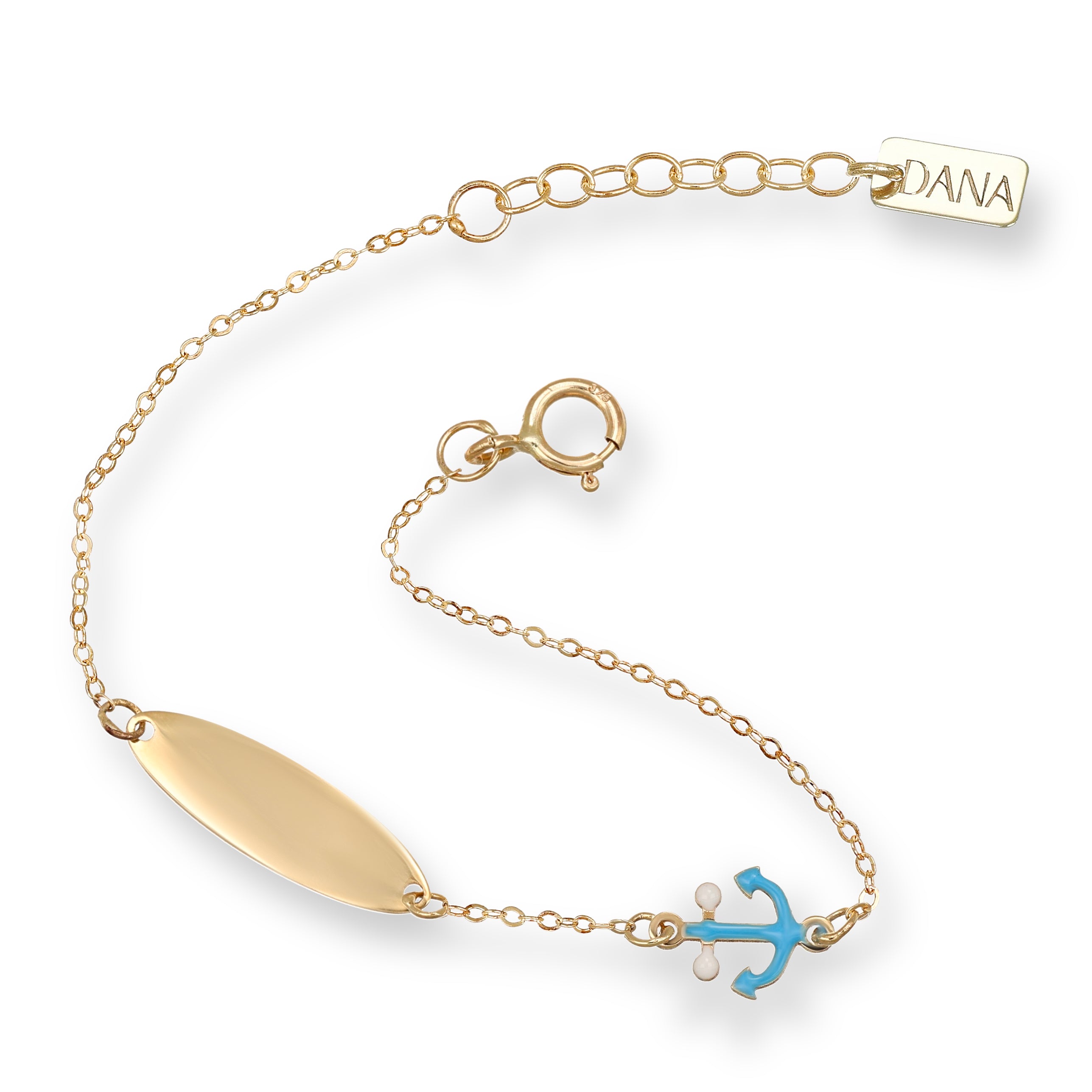 Bracciale Baby Dana Petit - Targa e Ancora