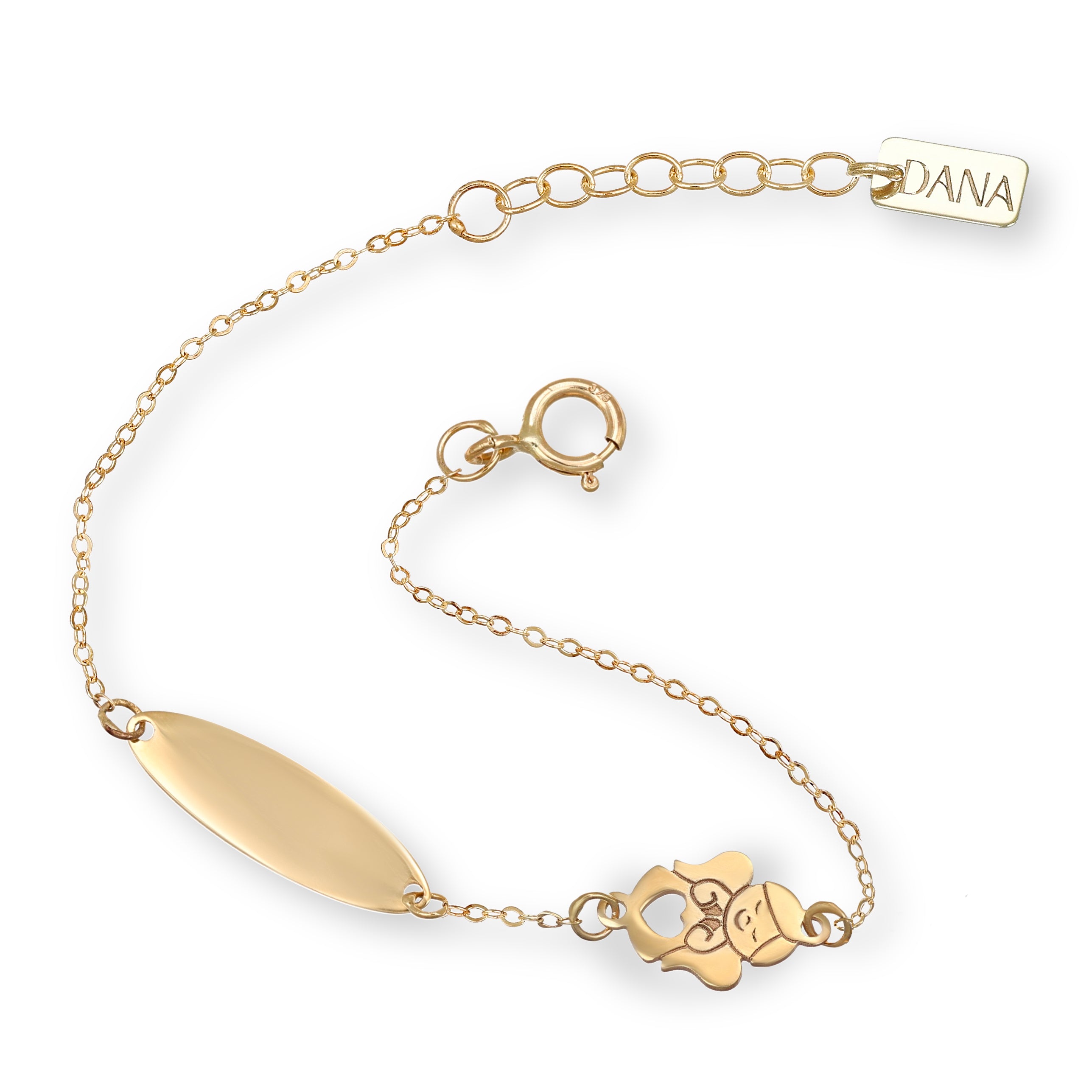 Bracciale Baby Dana Petit - Targa e Angelo