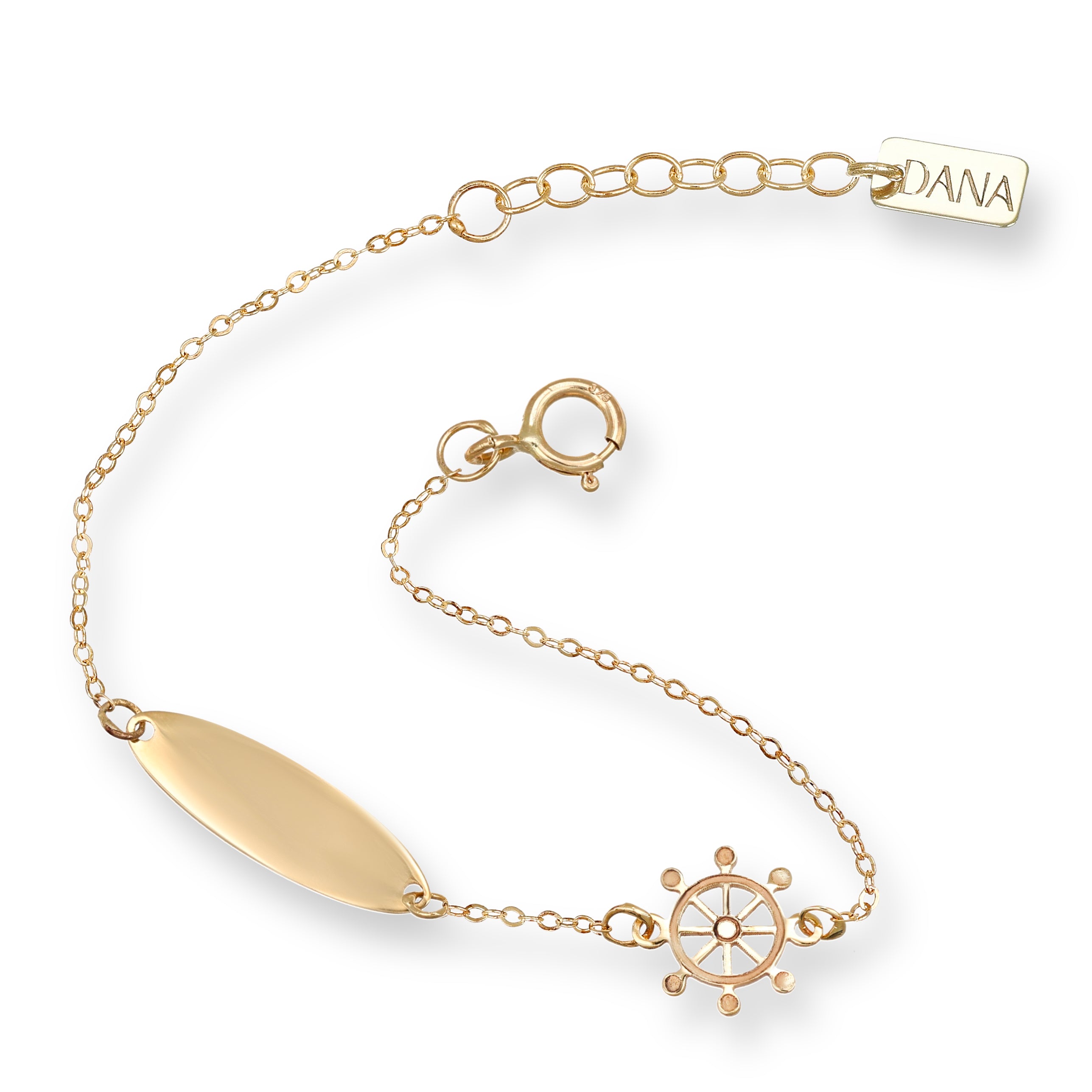 Bracciale Baby Dana Petit - Targa e Timone