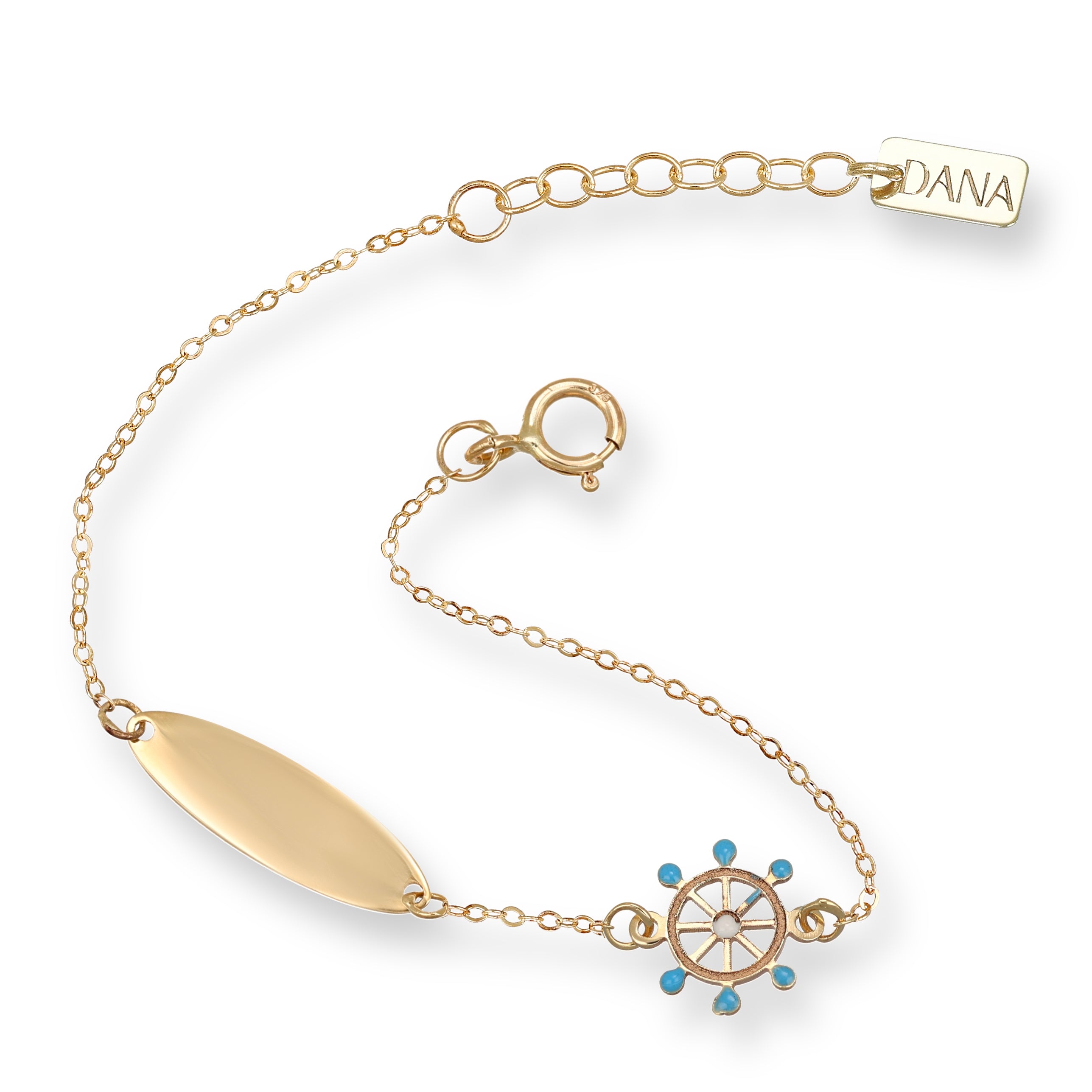 Bracciale Baby Dana Petit - Targa e Timone