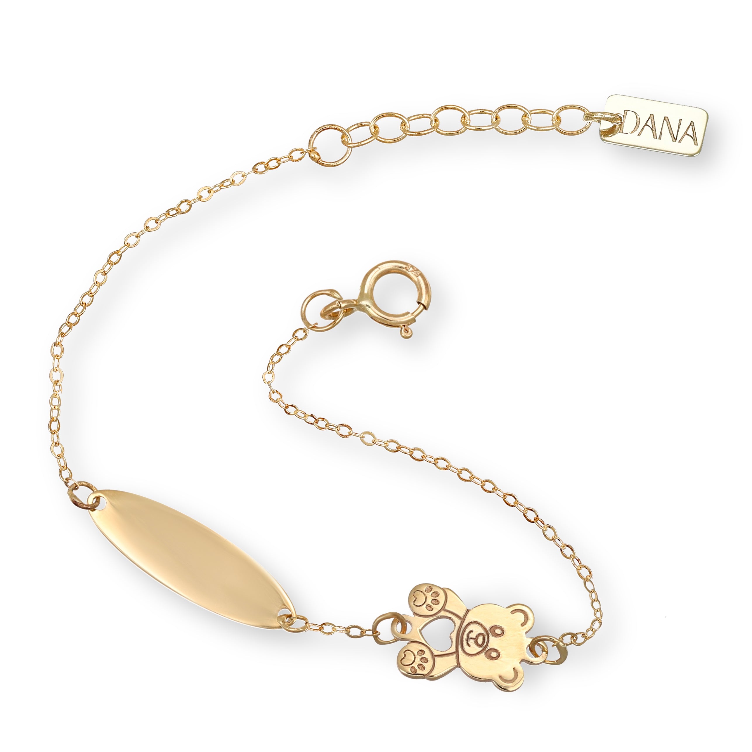 Bracciale Baby Dana Petit - Targa e Orso