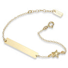 Bracciale Baby - Ellada Collection - con targa rettangolare e stella scatolata