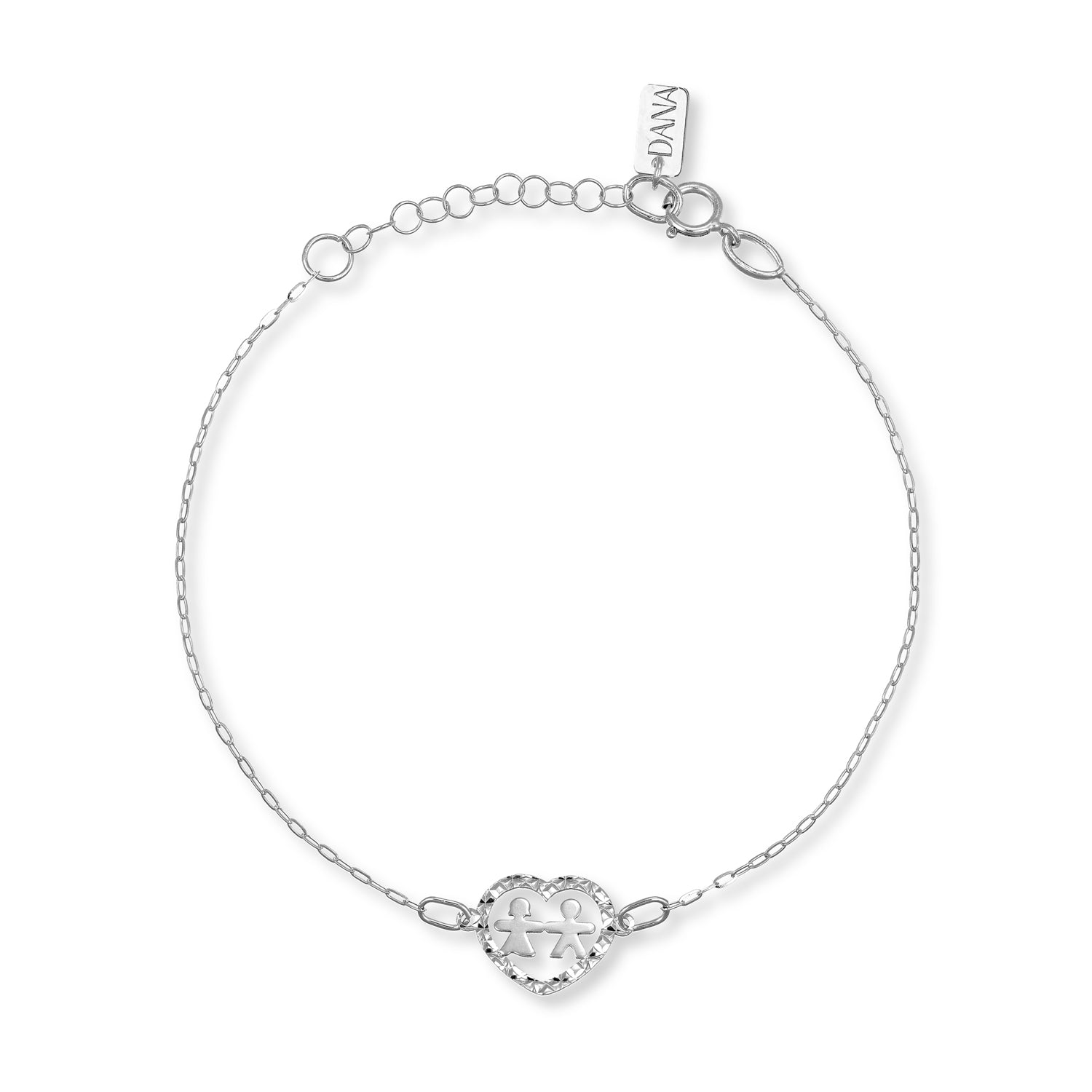 Bracciale da Donna con Bimbo e Bimba - Collezione My Joy