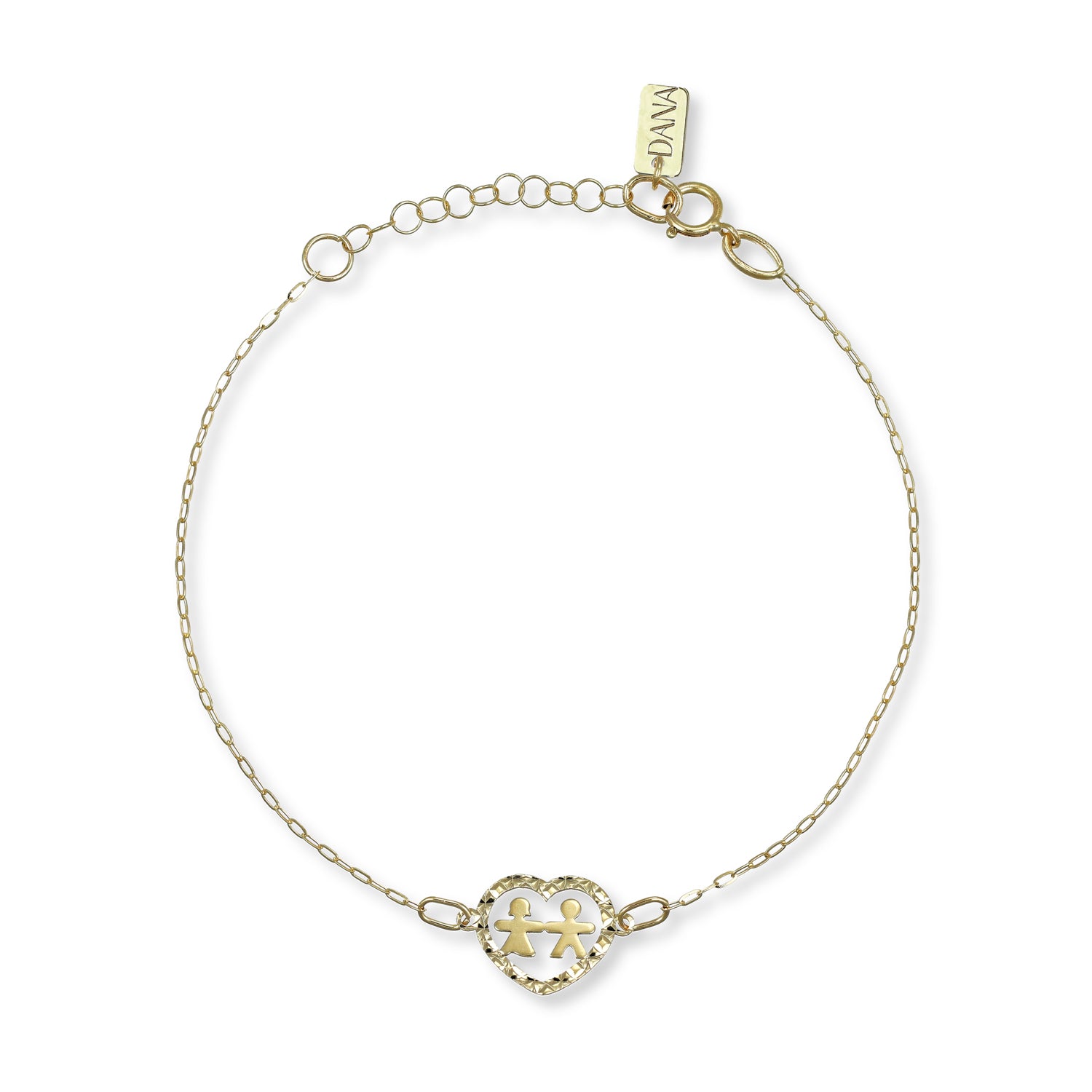 Bracciale da Donna con Bimbo e Bimba - Collezione My Joy