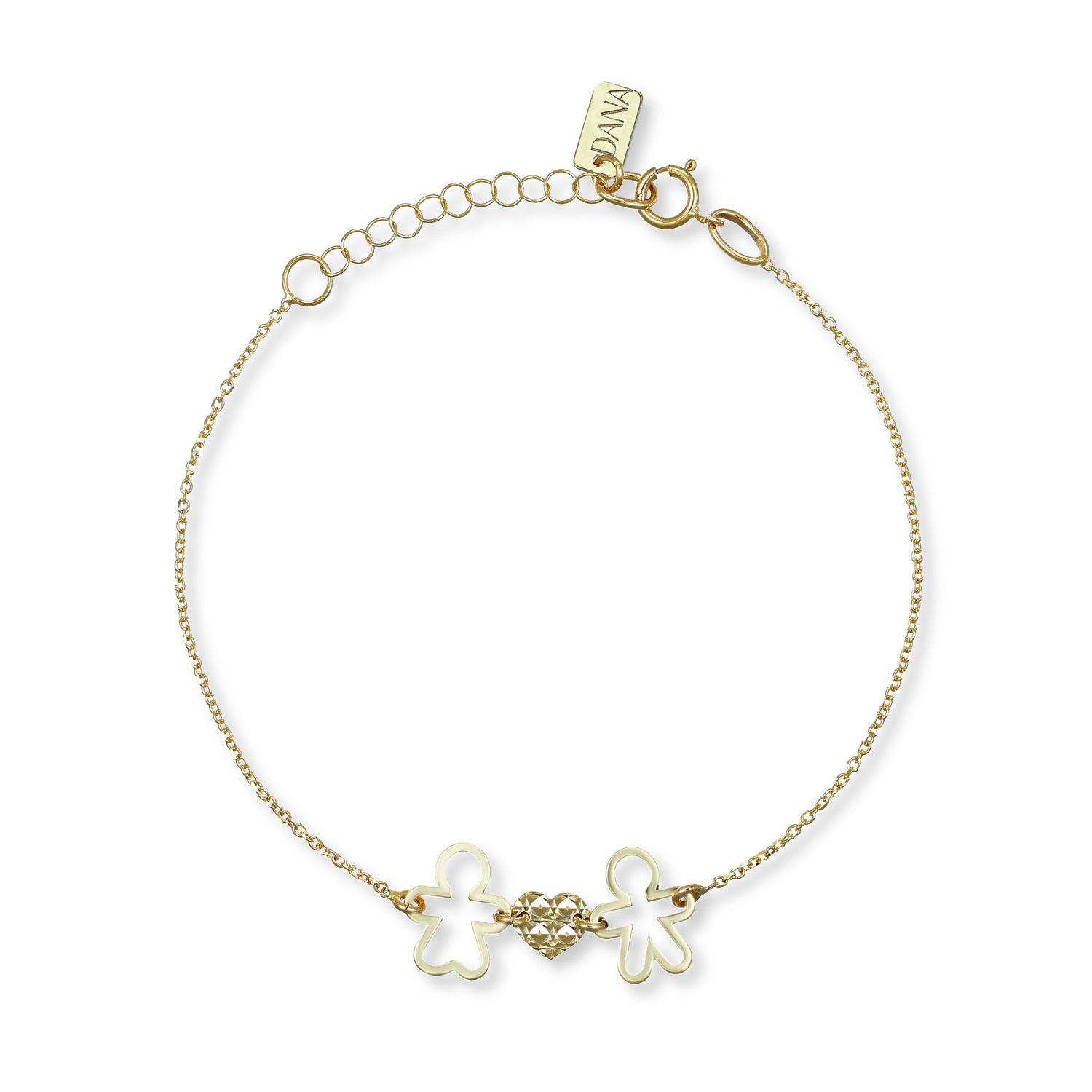 Bracciale da Donna con Bimbo e Bimba - Collezione My Joy