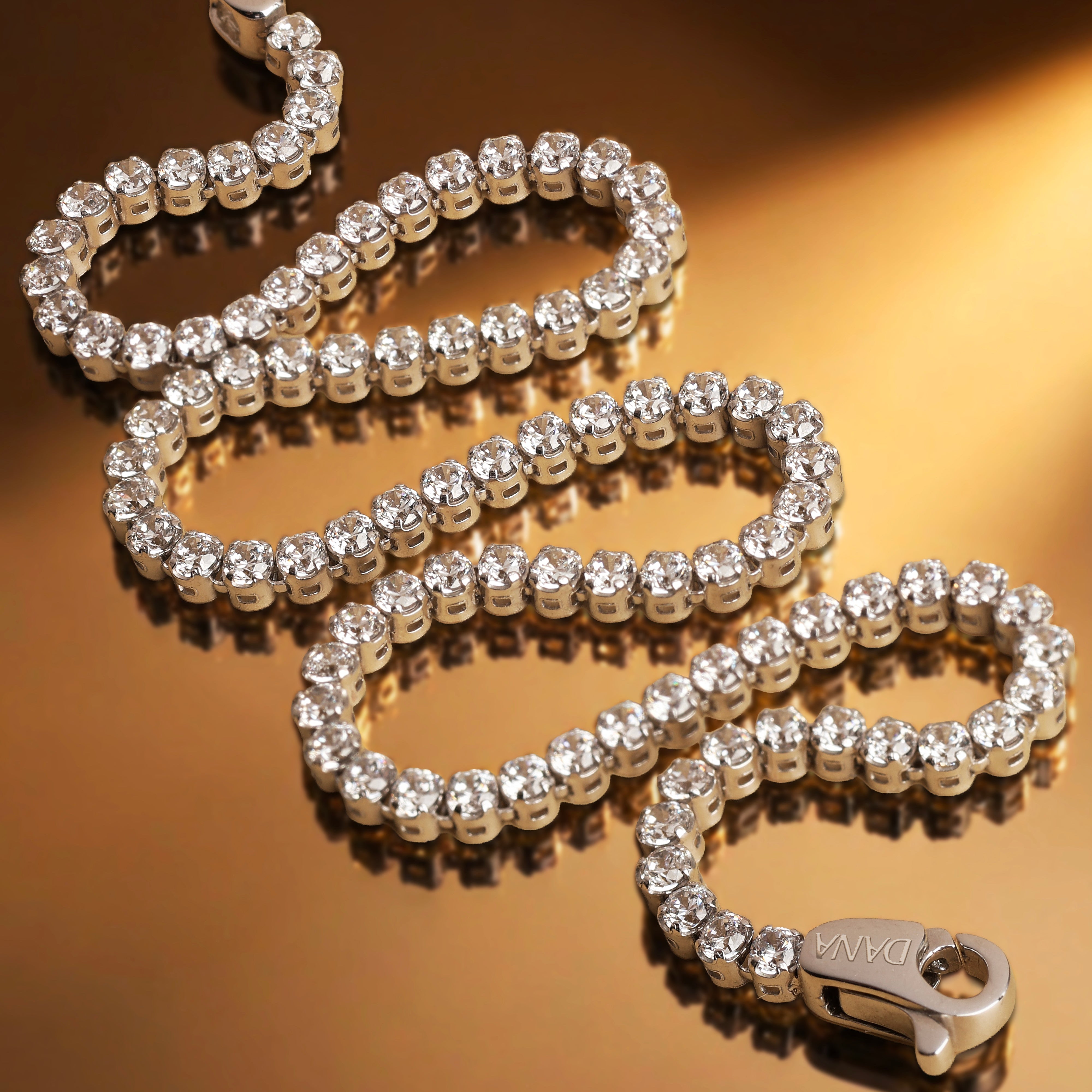 Bracelet de tennis imprimé pour hommes et femmes