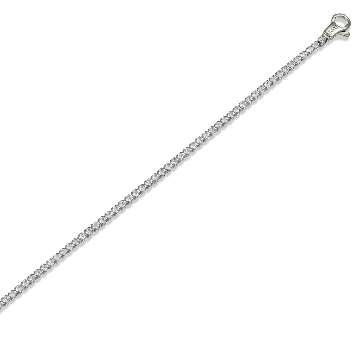 Bracciale Tennis da Uomo e da Donna, modello stampato, con pietra da 1,5 mm