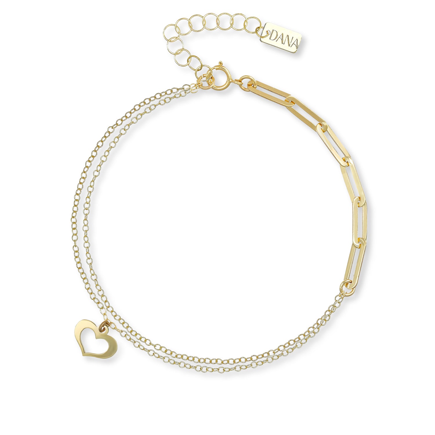 Bracciale da Donna Doppia Essenza ∙ Cuore