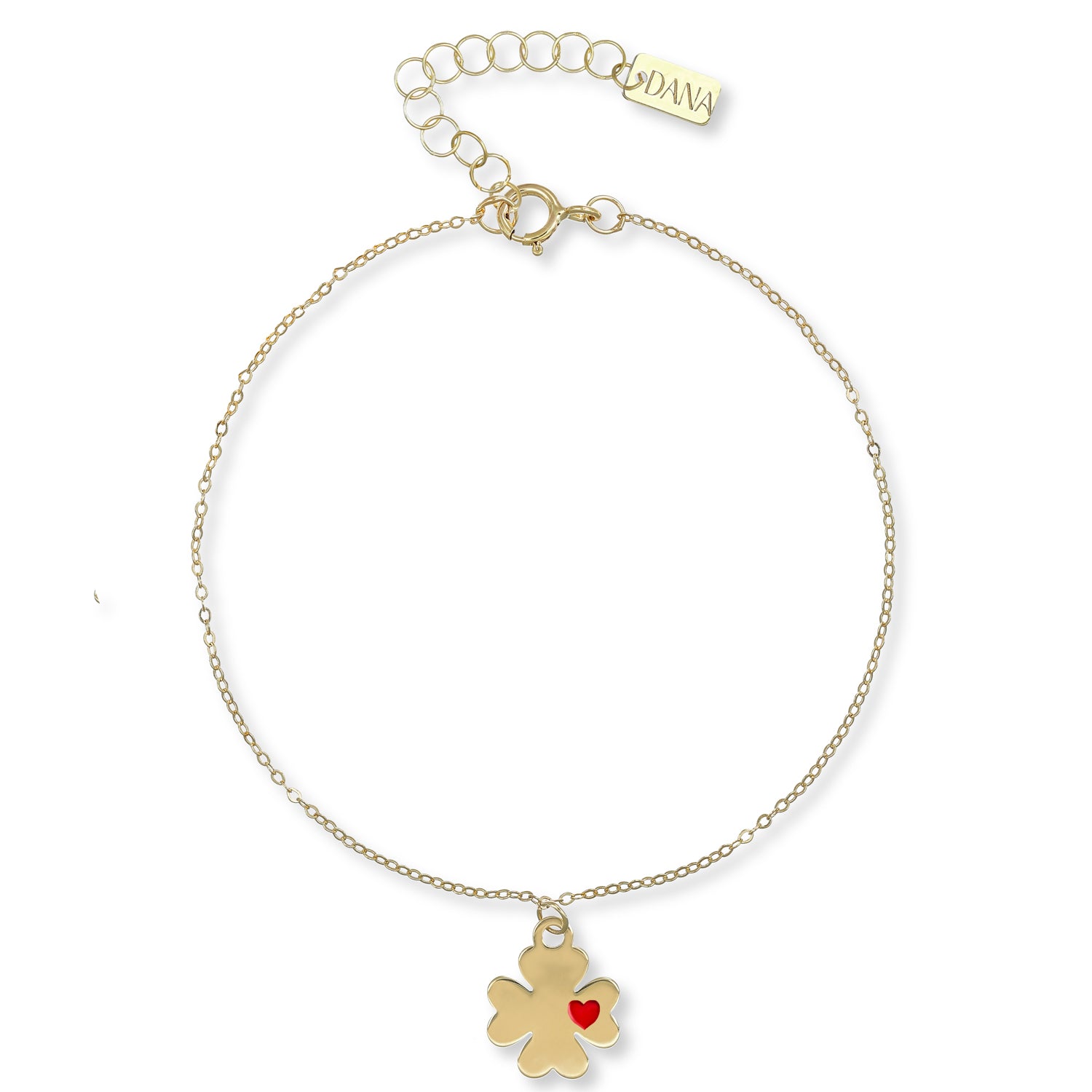 Bracciale da Donna con Quadrifoglio pendente