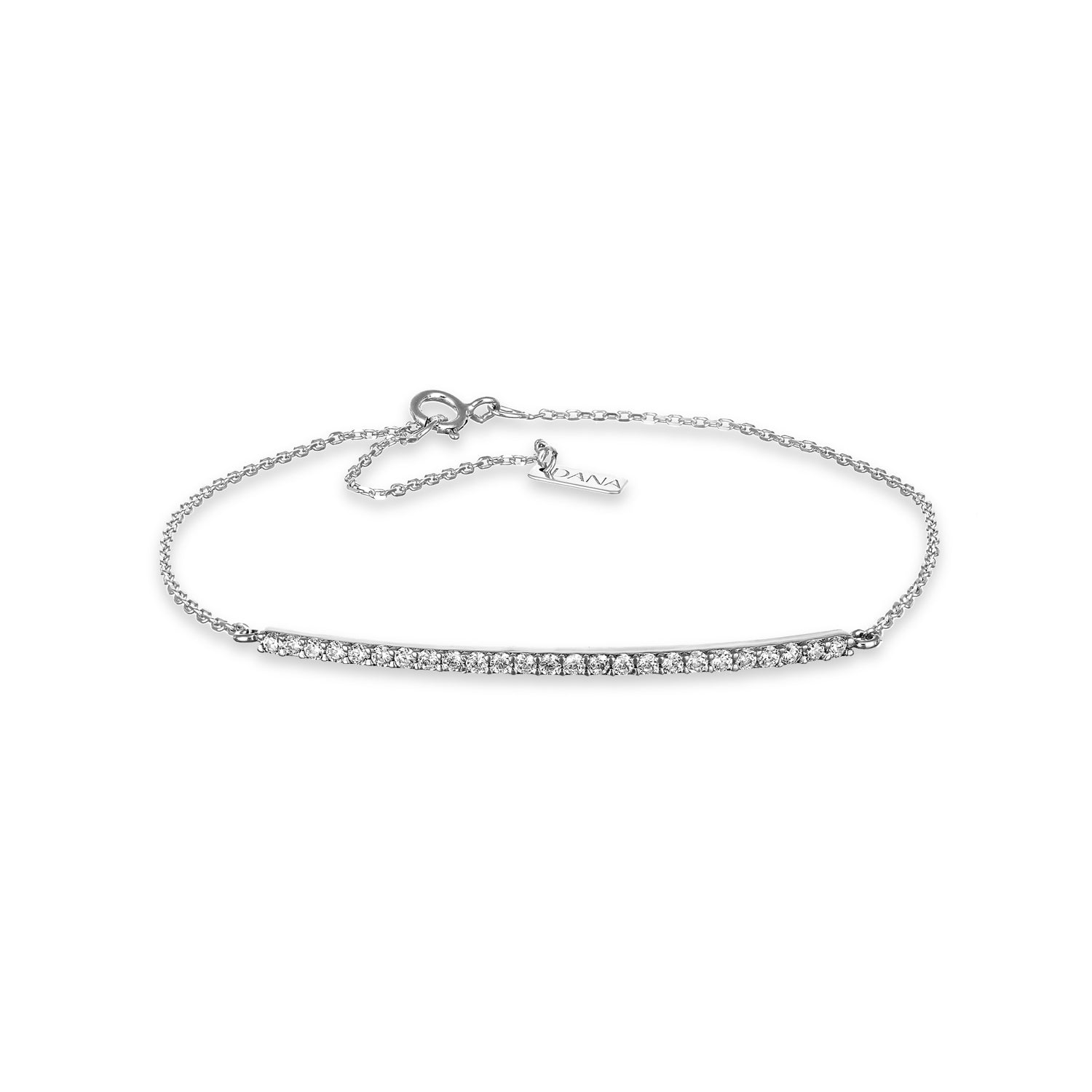 Bracciale Mezzo -Tennis con zirconi