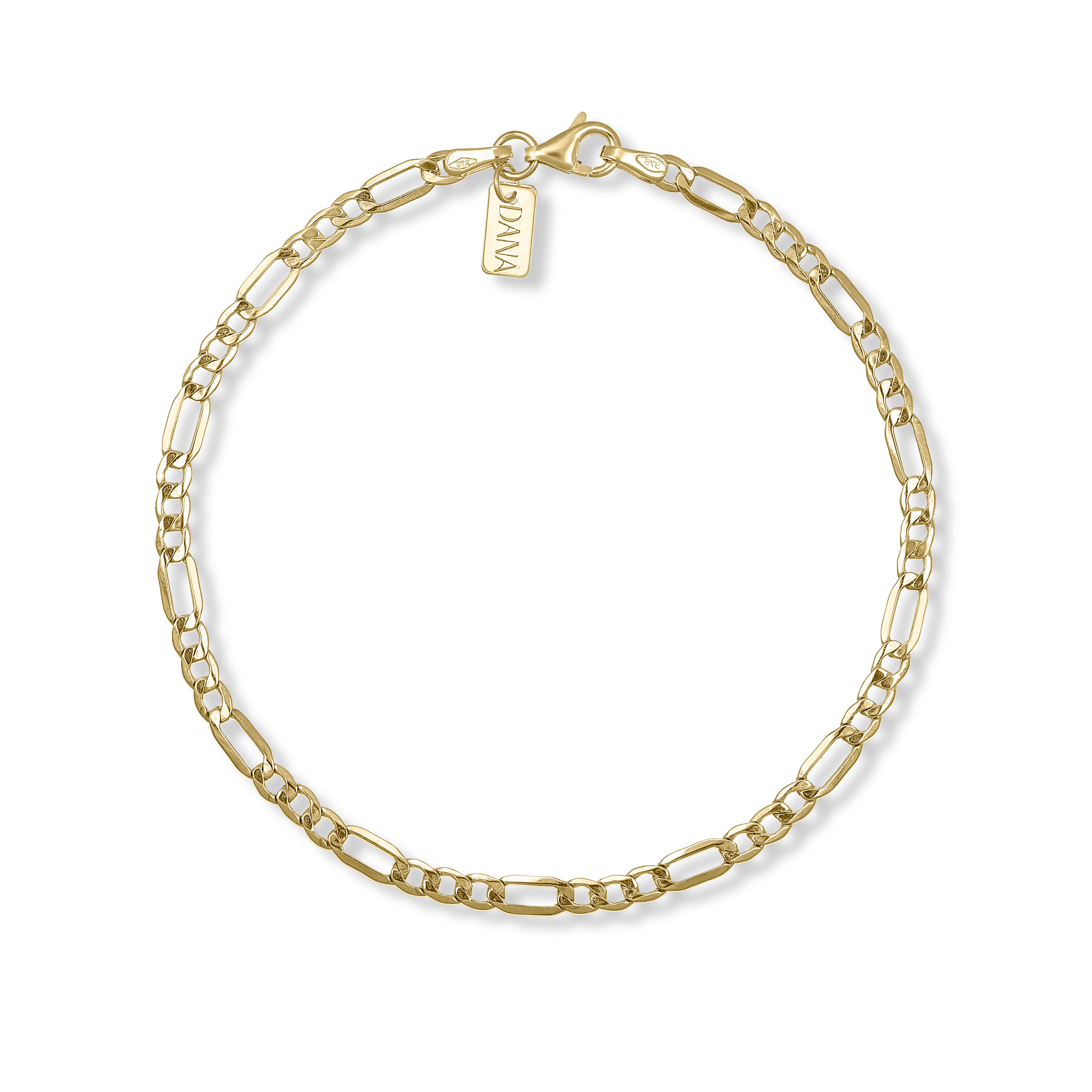 Bracciale da Uomo "Collezione Timeless" - Figaro 3+1 - 70
