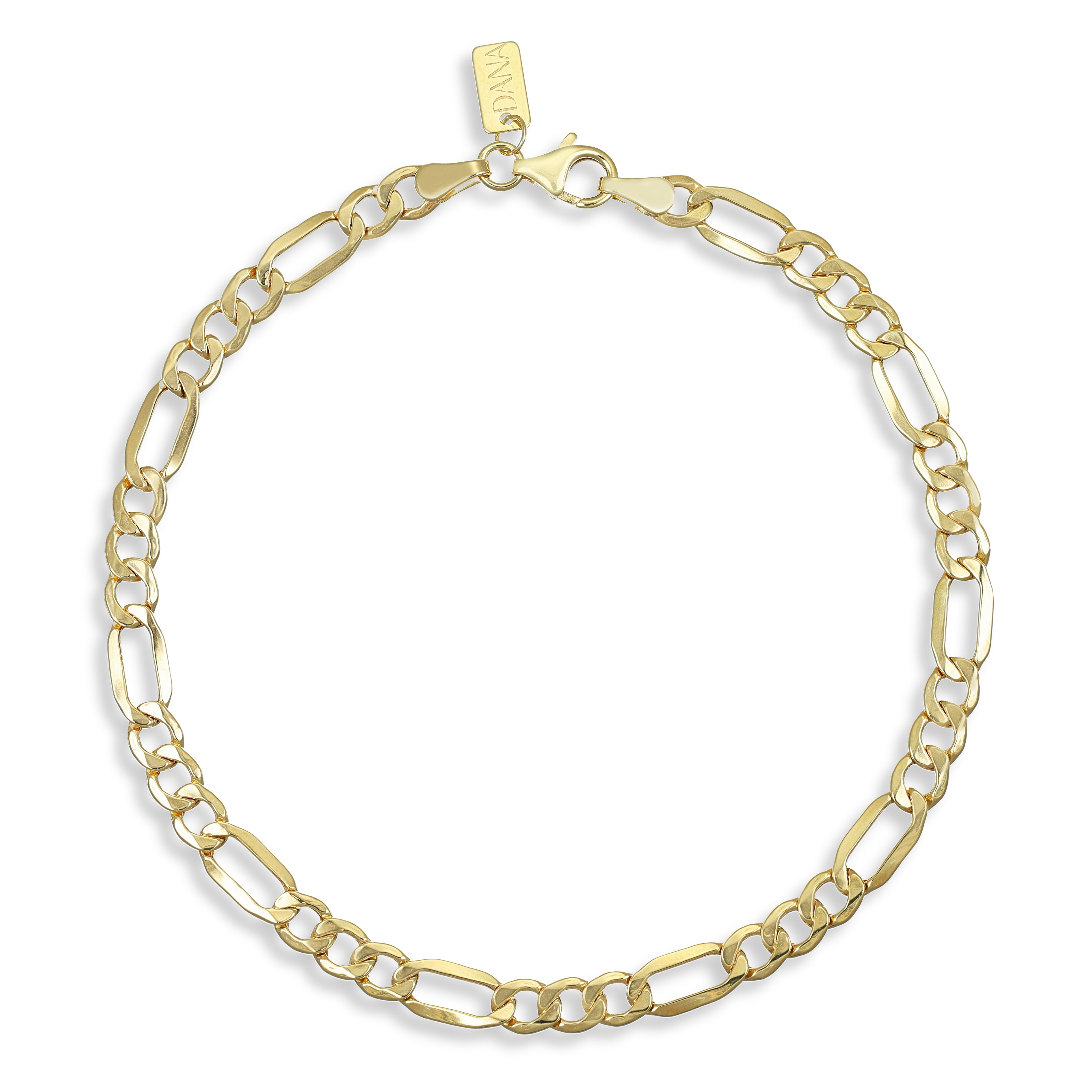 Bracciale da Uomo "Collezione Timeless" - Figaro 3+1