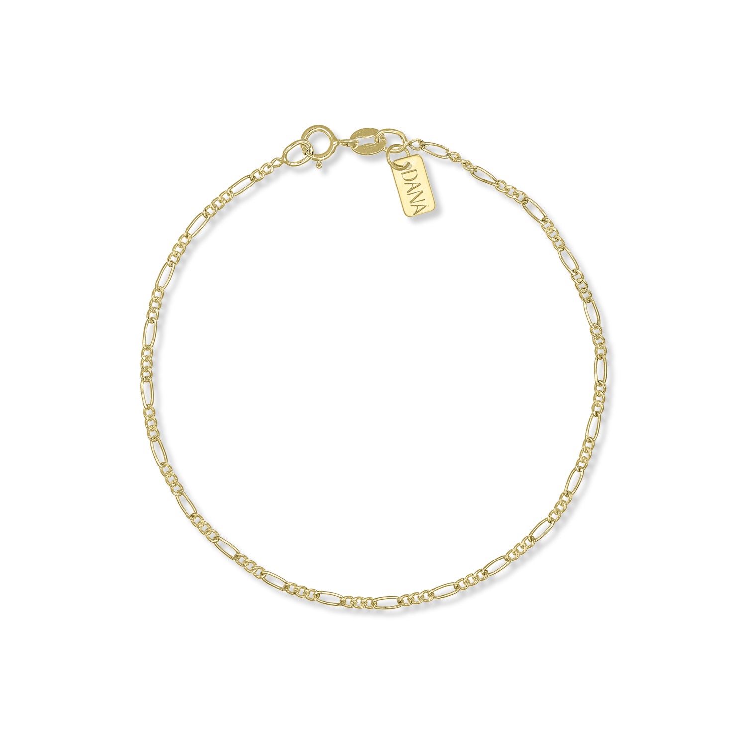 Bracciale da Uomo "Collezione Timeless" - Figaro 3+1 - Tondo 40