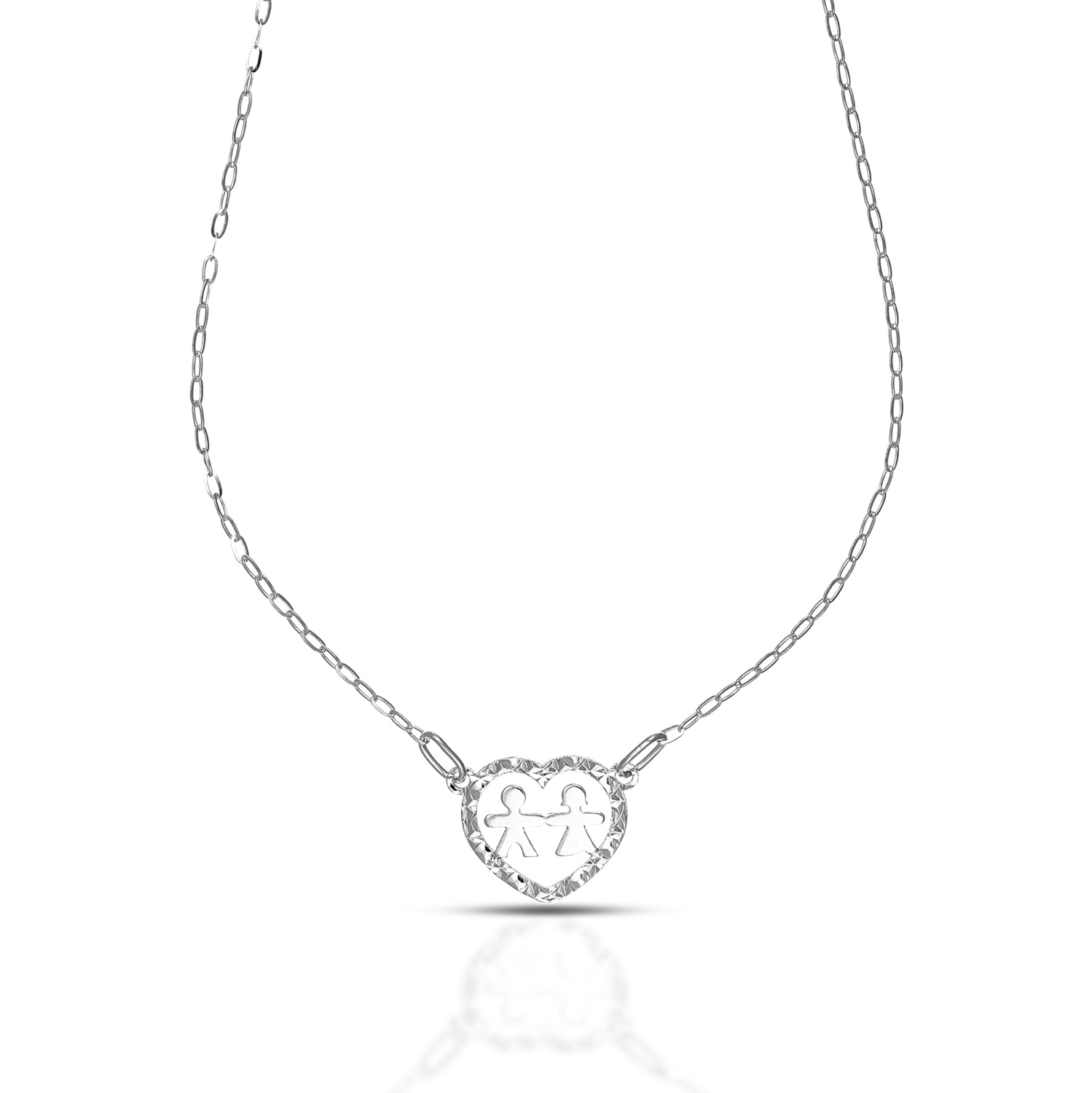 Collana da Donna con Bimbo e Bimba - Collezione My Joy