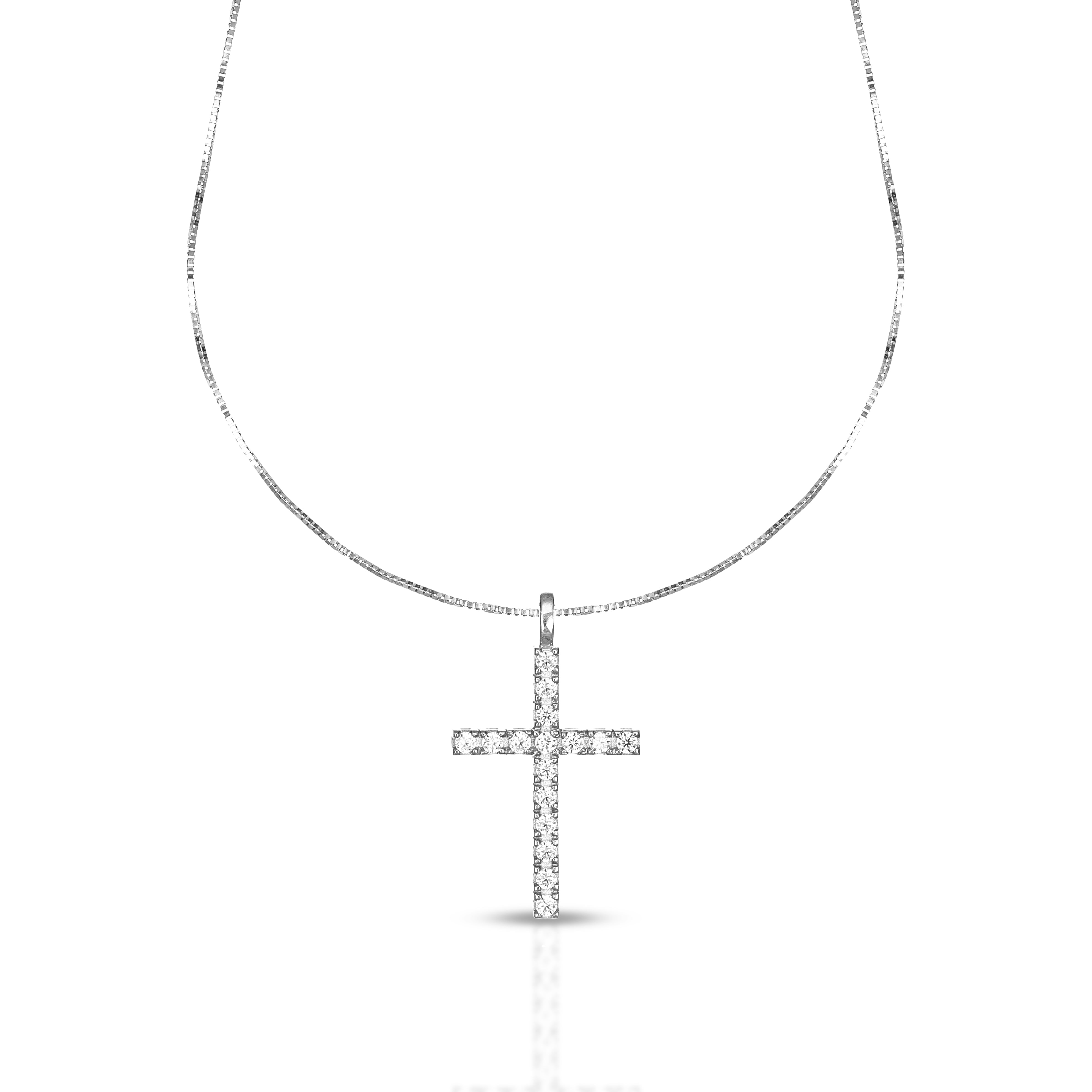 Collana da Uomo e da Donna con Croce Collezione Prisma