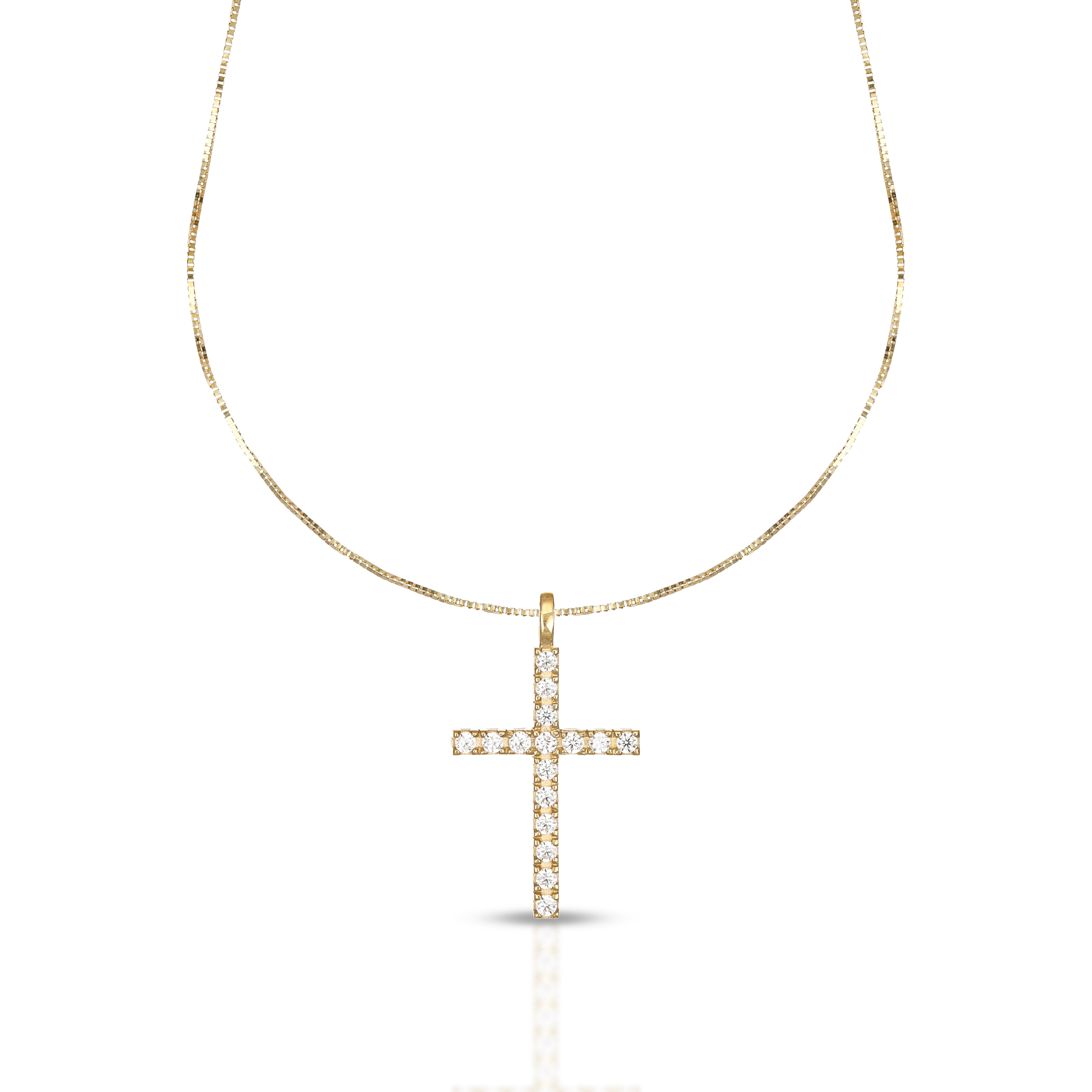 Collana da Uomo e da Donna con Croce Collezione Prisma