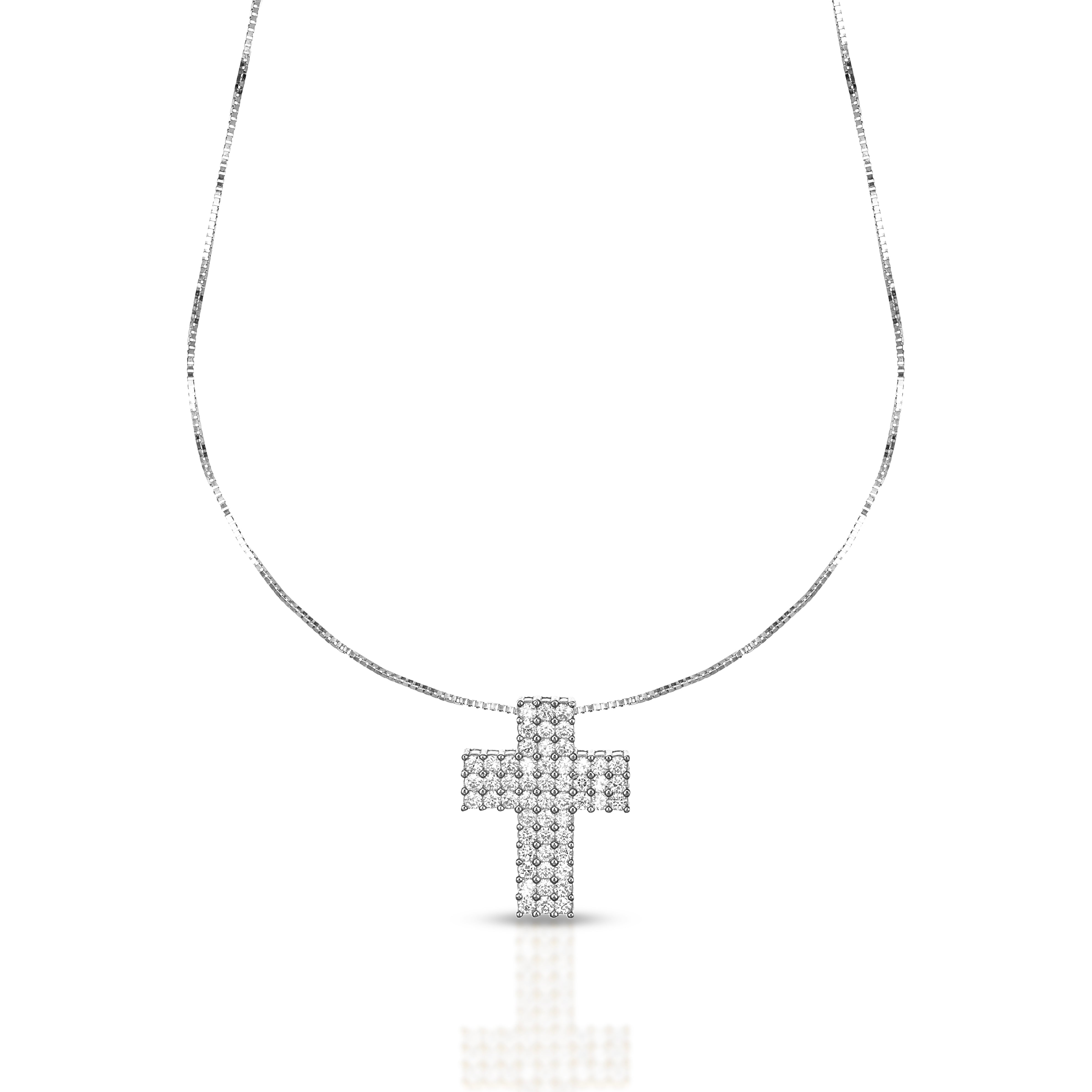 Collana da Uomo e da Donna con Croce Collezione Prisma