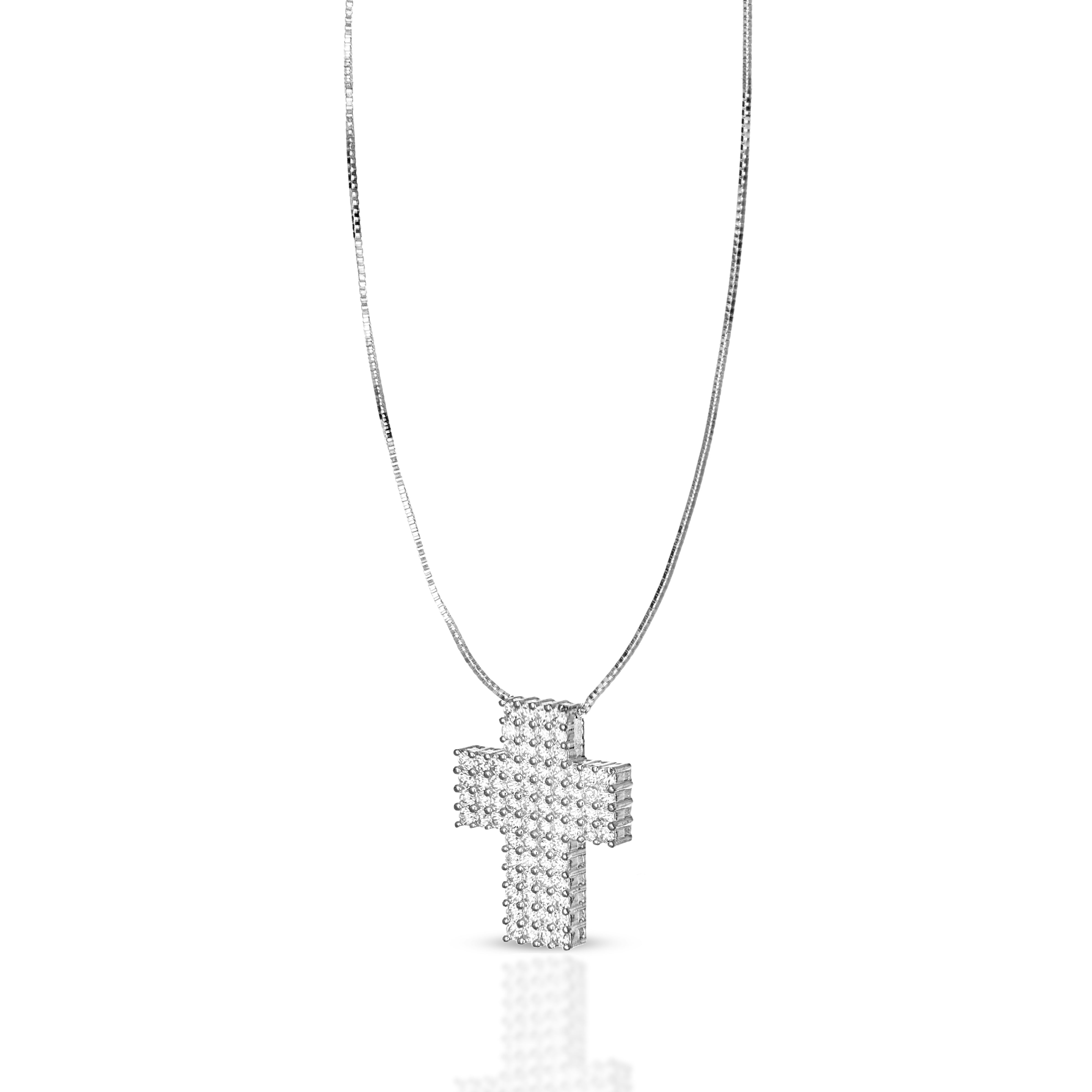 Collana da Uomo e da Donna con Croce Collezione Prisma