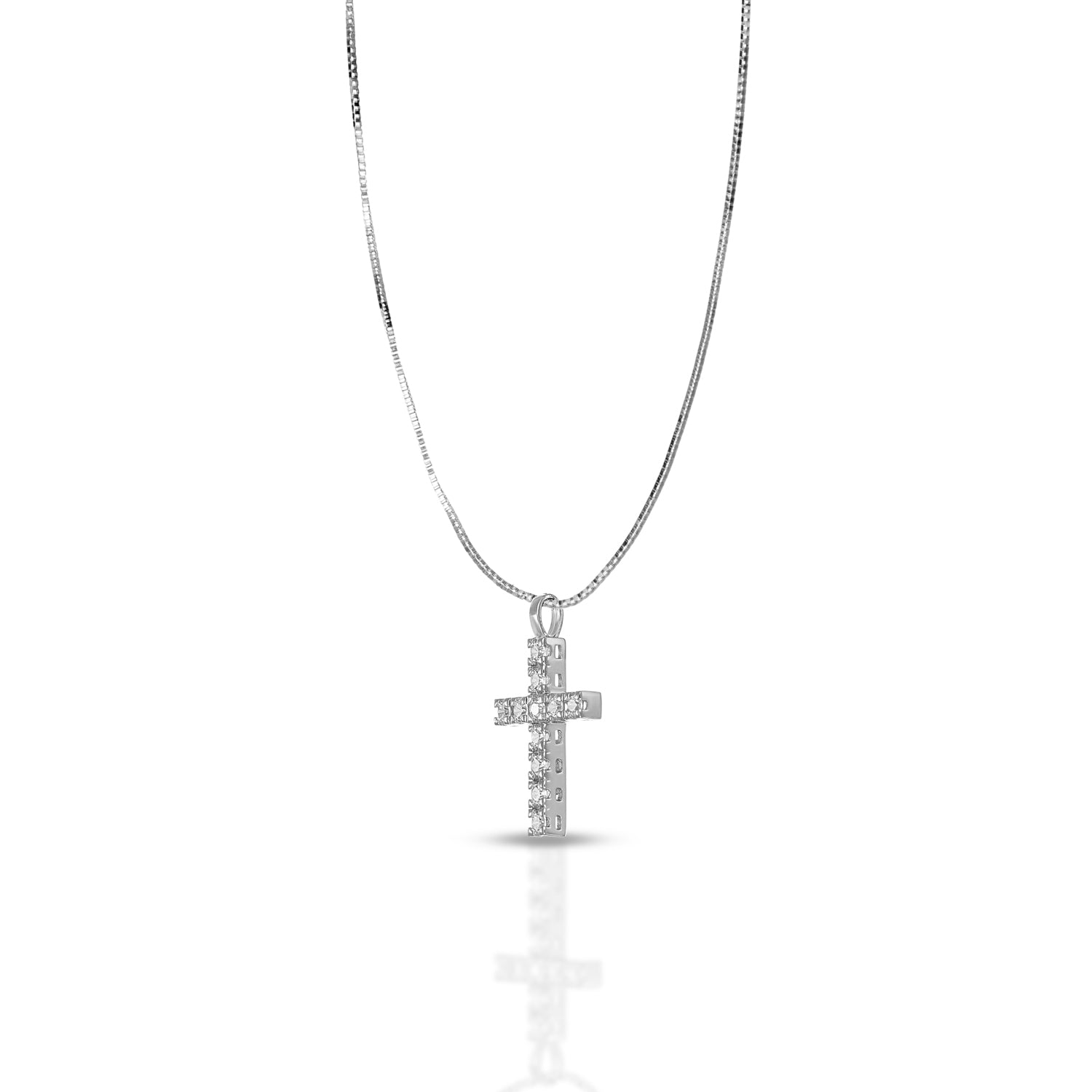 Collana da Uomo e da Donna con Croce Collezione Prisma - Mini