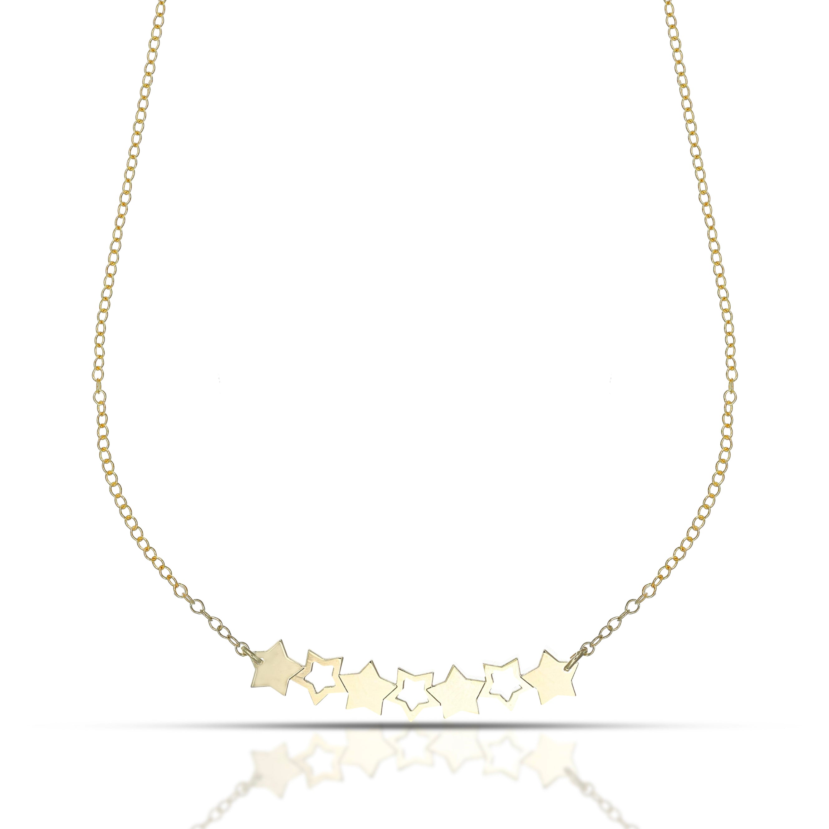 Collana da Donna con Stelline alternate
