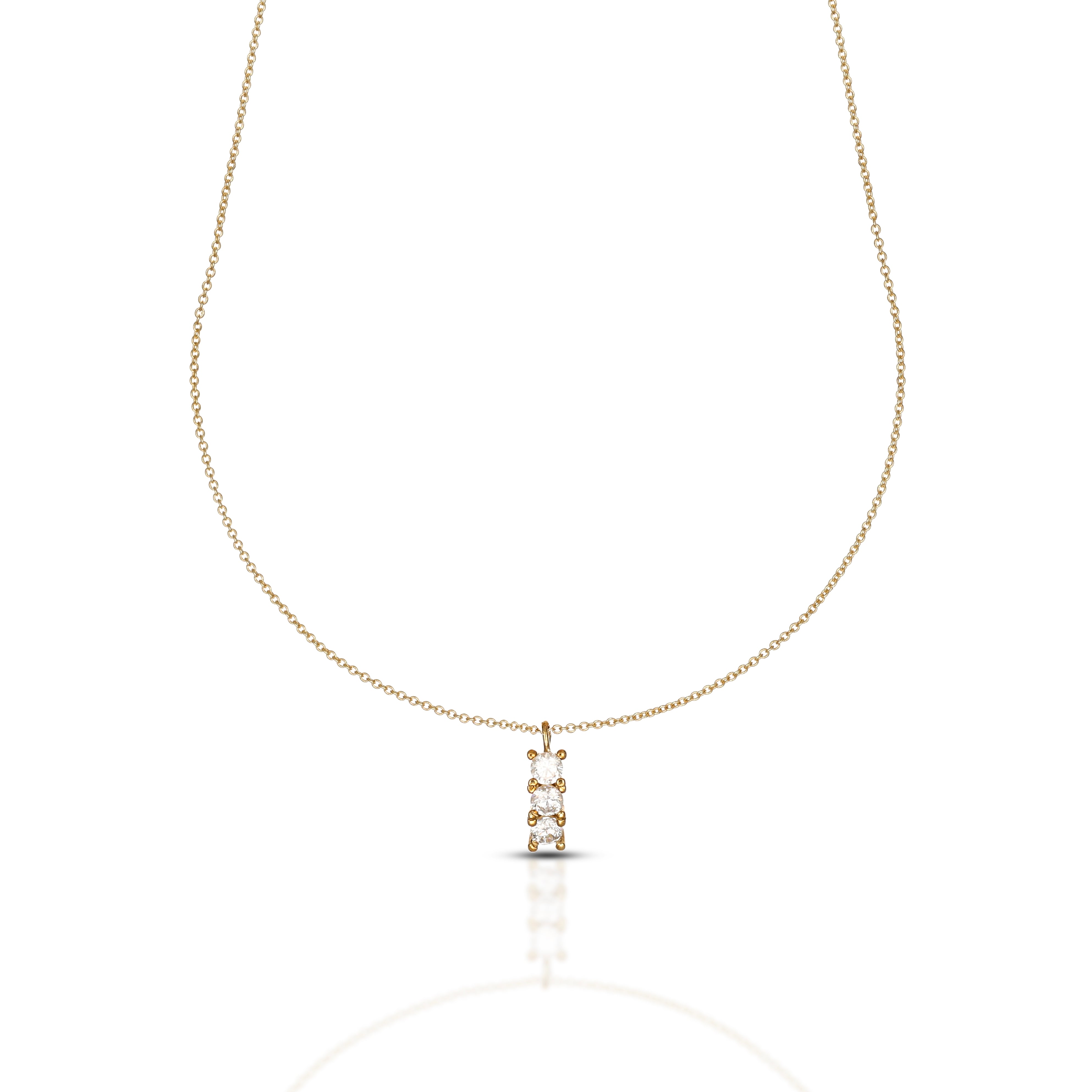 Collana da Donna Collezione Harmonia - Trilogy Lineare