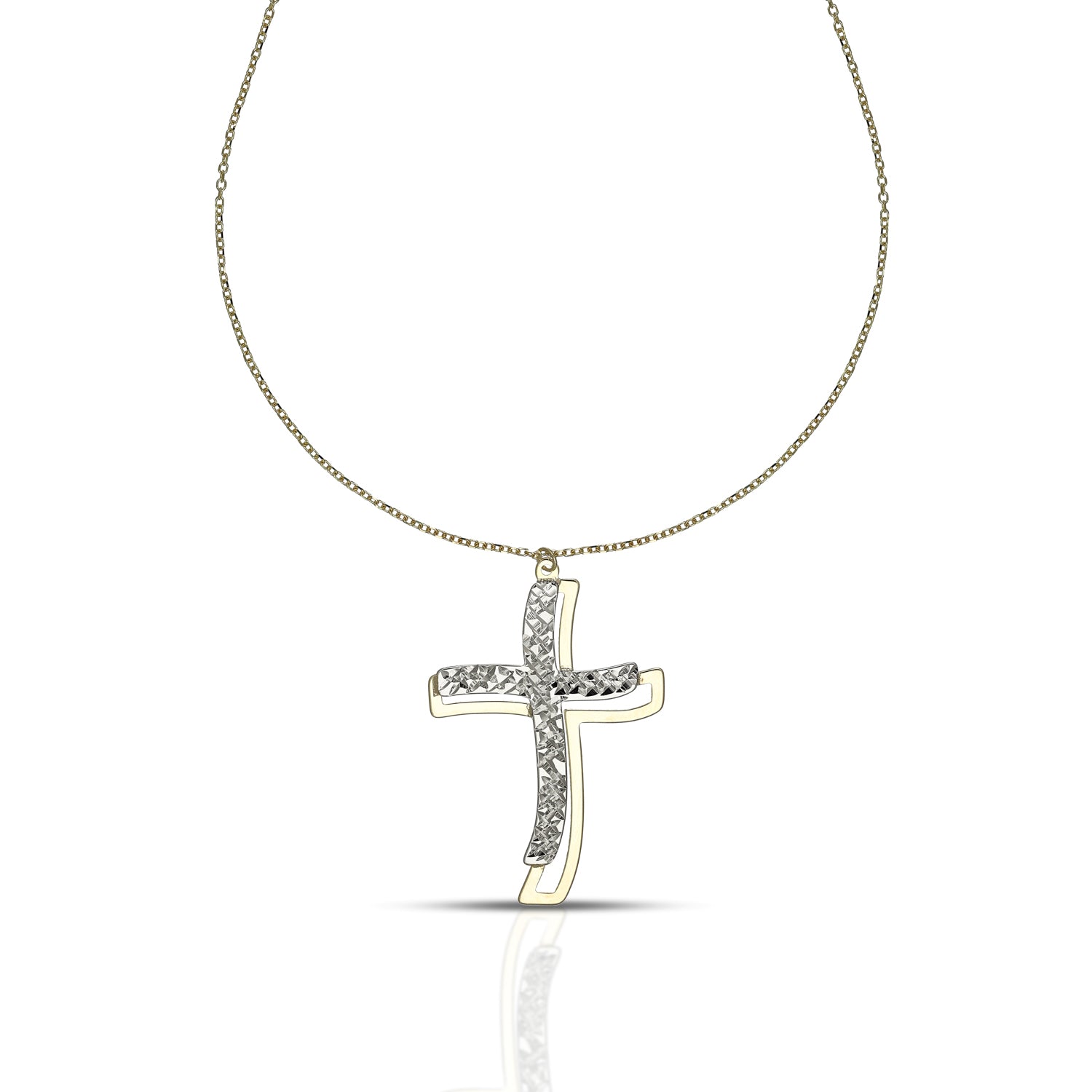Collana da Donna con Croce Collezione Corpus Lux