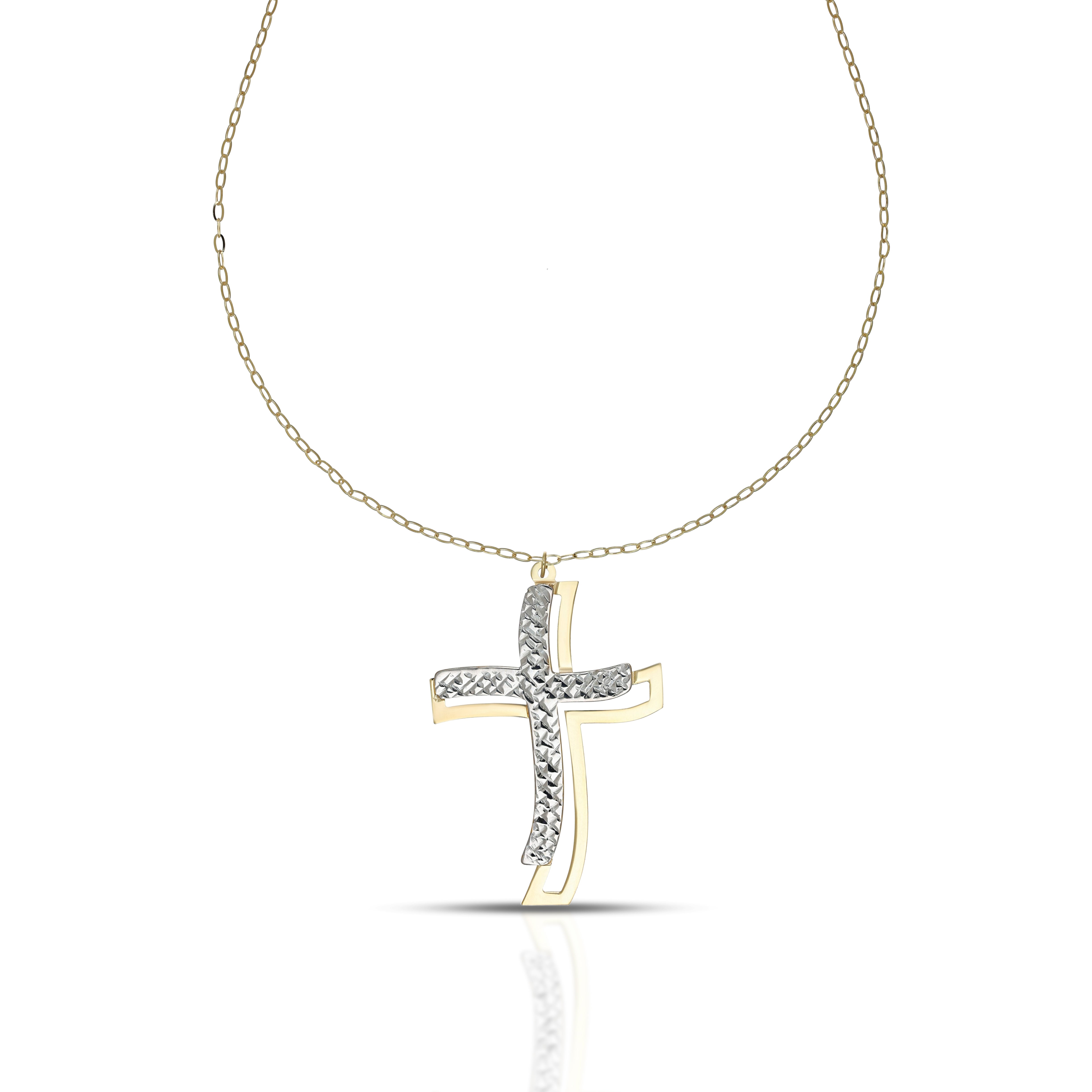 Collana da Donna con Croce Collezione Corpus Lux