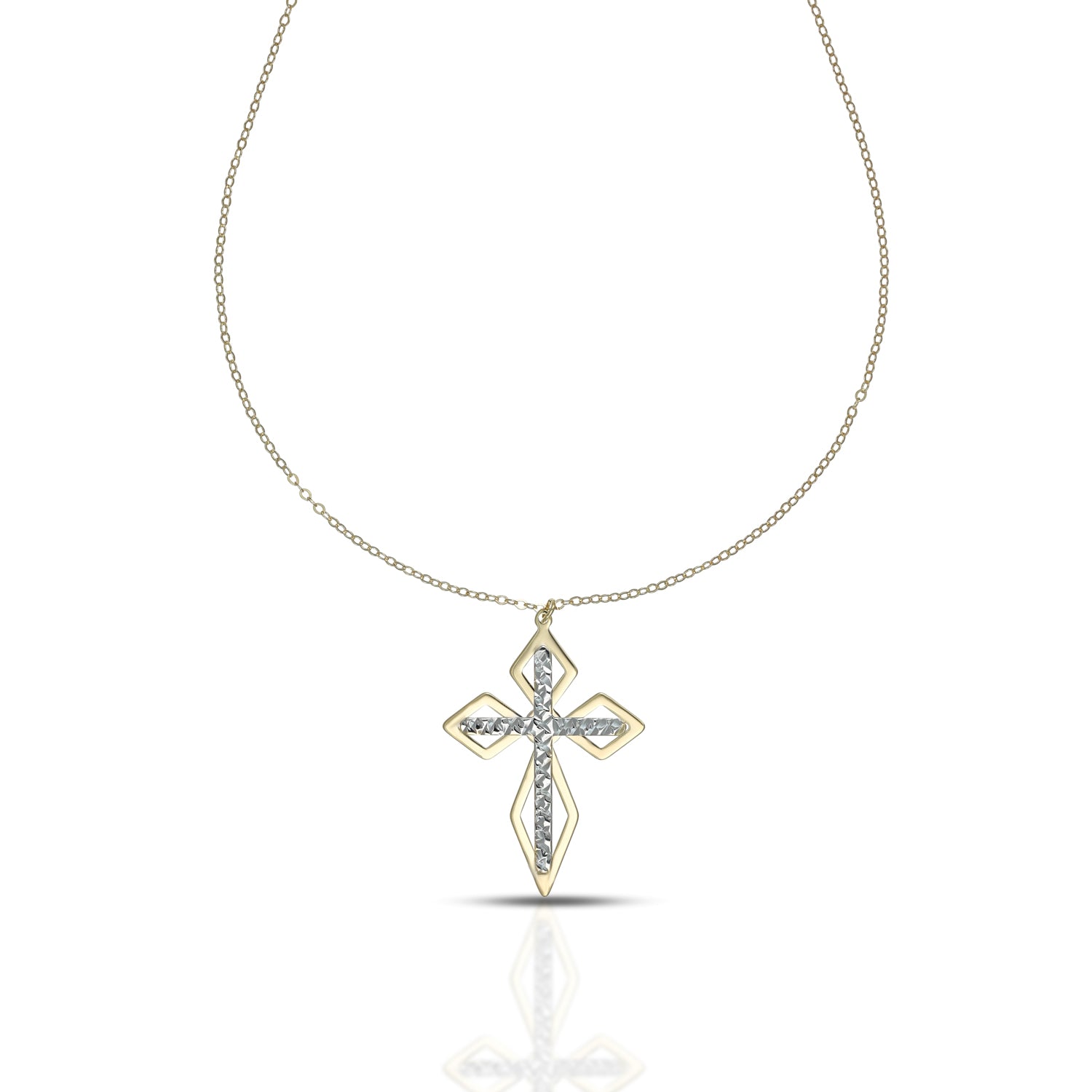 Collana da Donna con Croce Collezione Corpus Lux