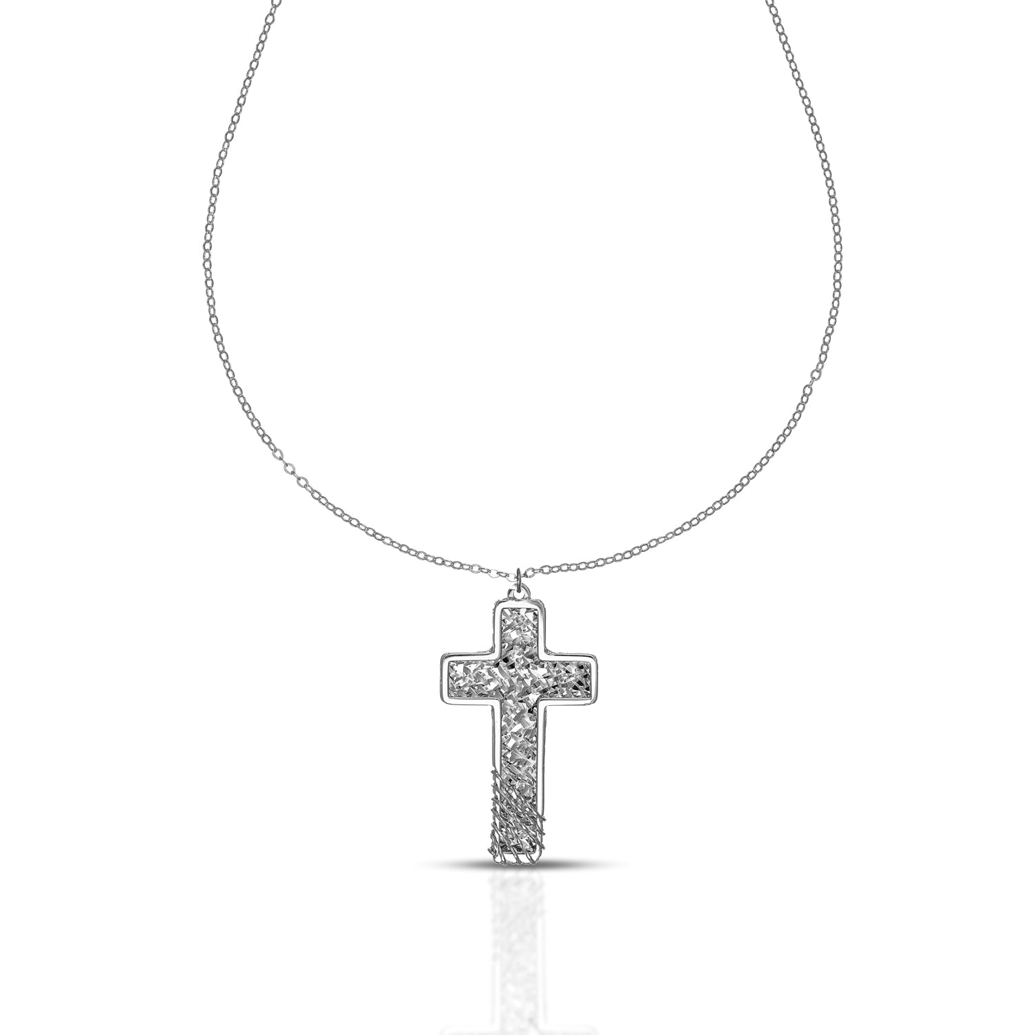 Collana da Donna con Croce Collezione Corpus Lux
