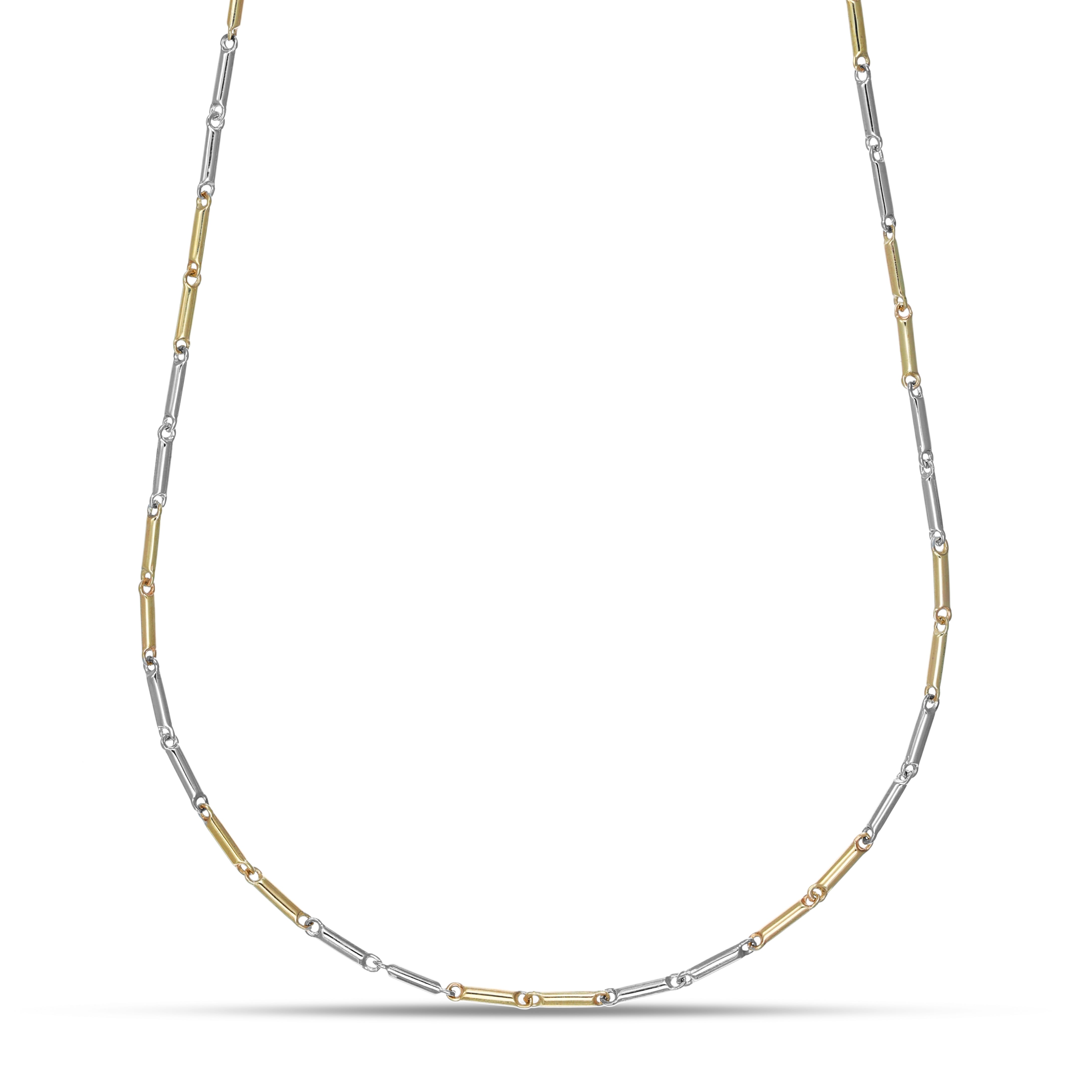 Collana a catena tubolare da Uomo Collezione Kairo