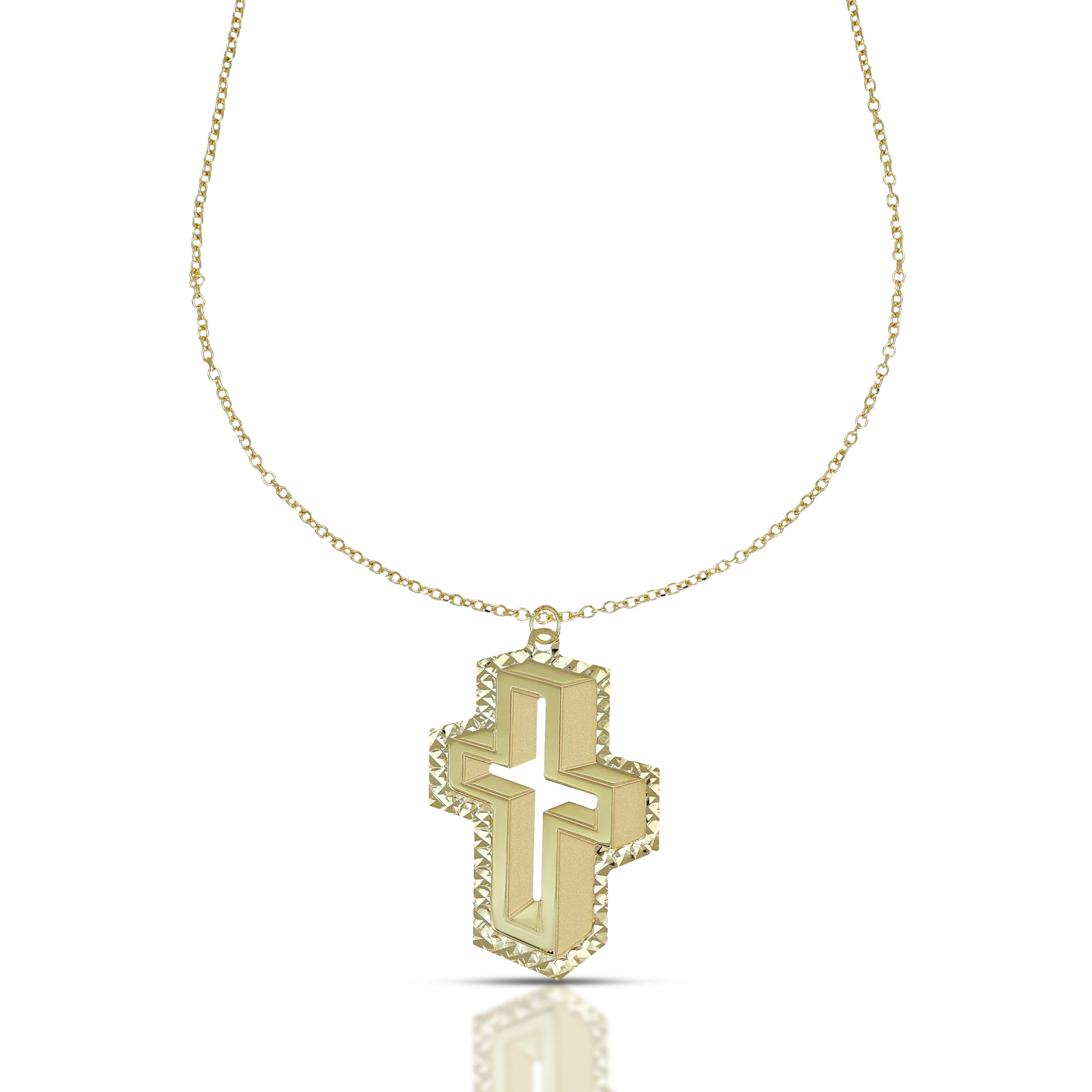 Collana da Uomo e da Donna con Croce Collezione Corpus Lux