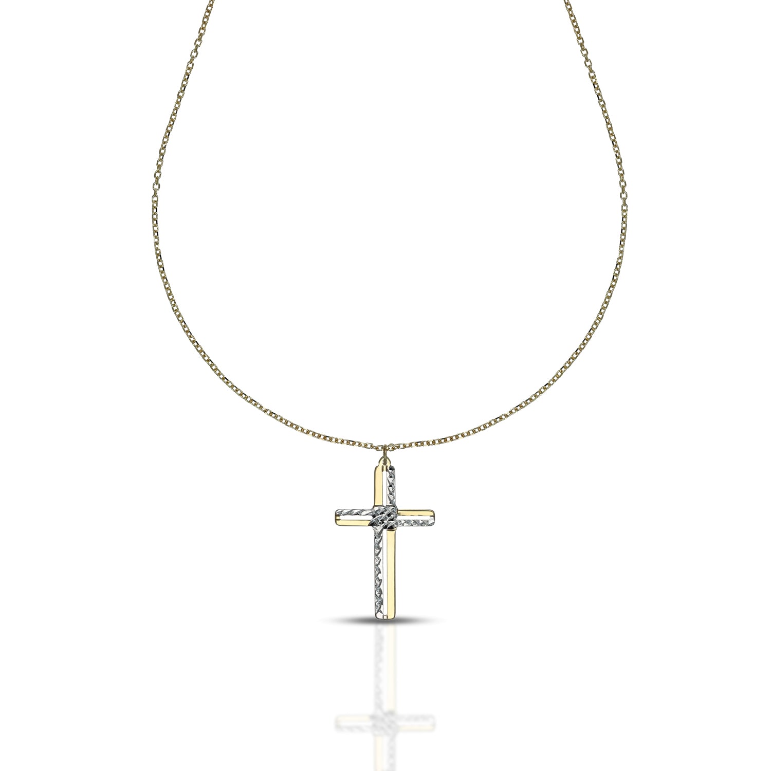 Collana da Uomo e da Donna con Croce Collezione Corpus Lux