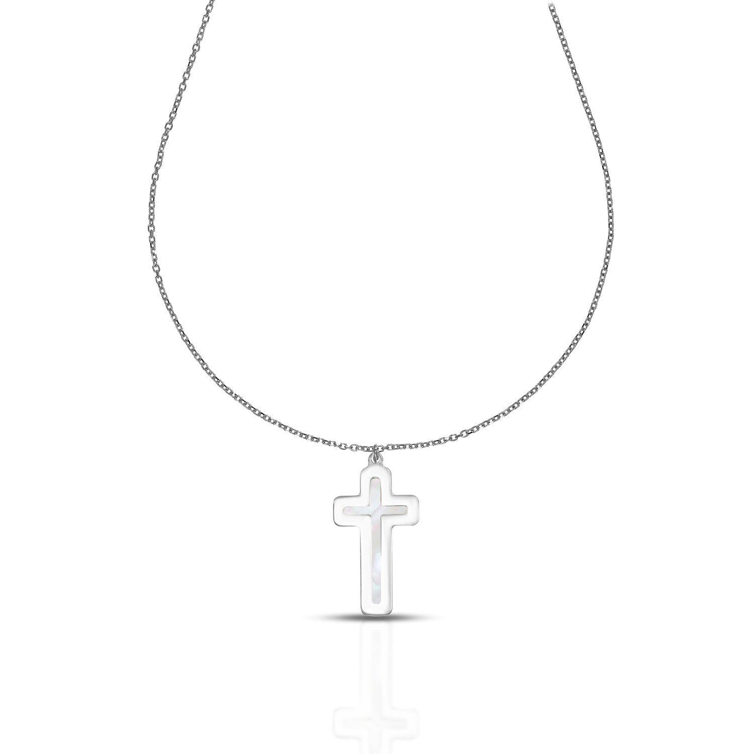 Collana da Uomo con Croce Collezione Corpus Lux